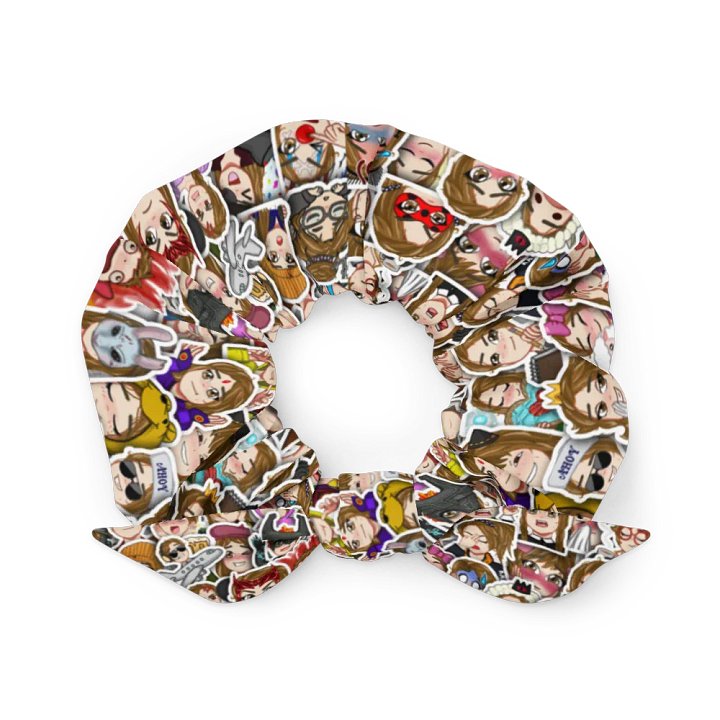 Emote Cluster Scrunchie product image (1)
