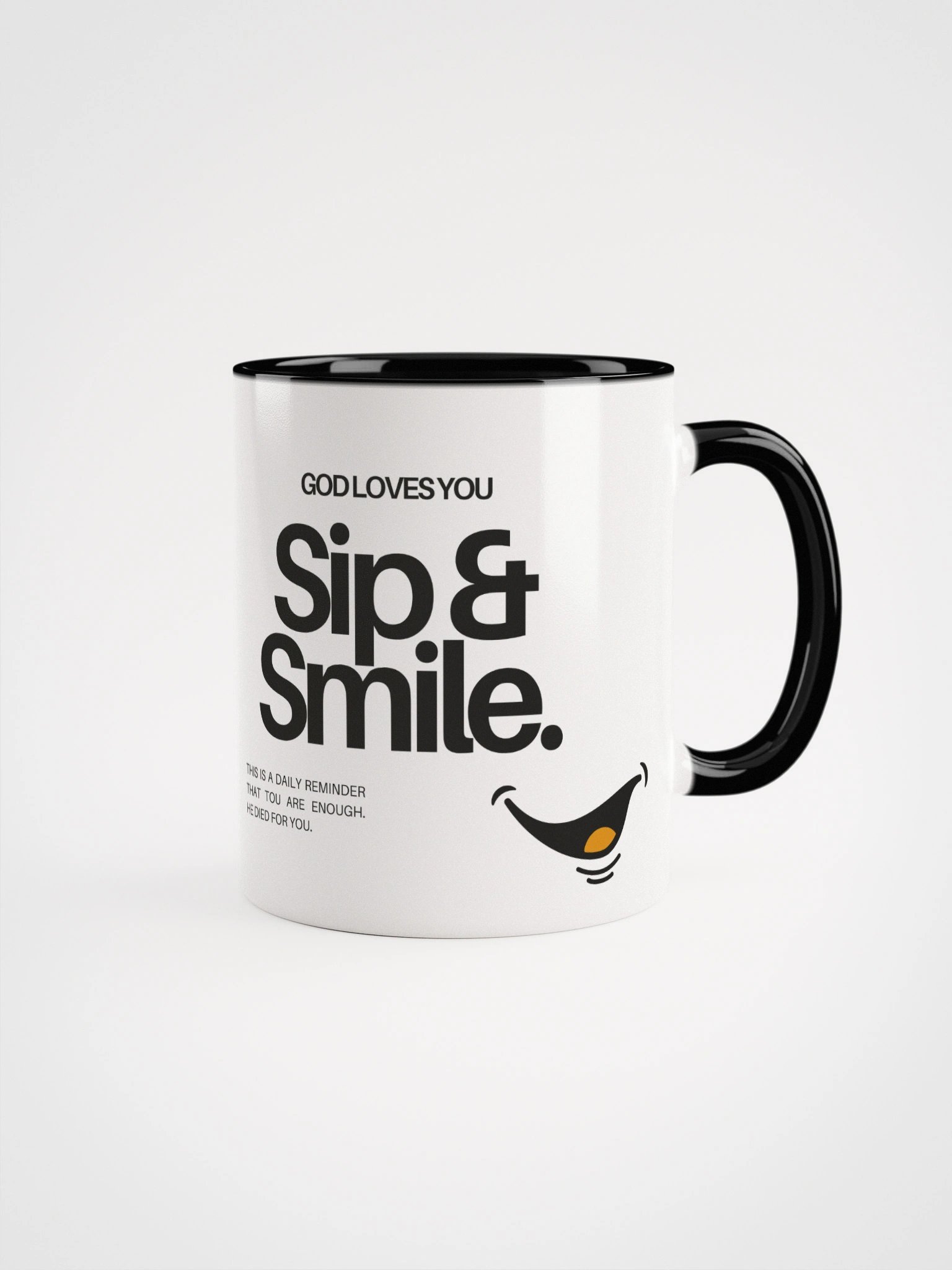 Sip & Smile Daily Reminder Mug product image (2)