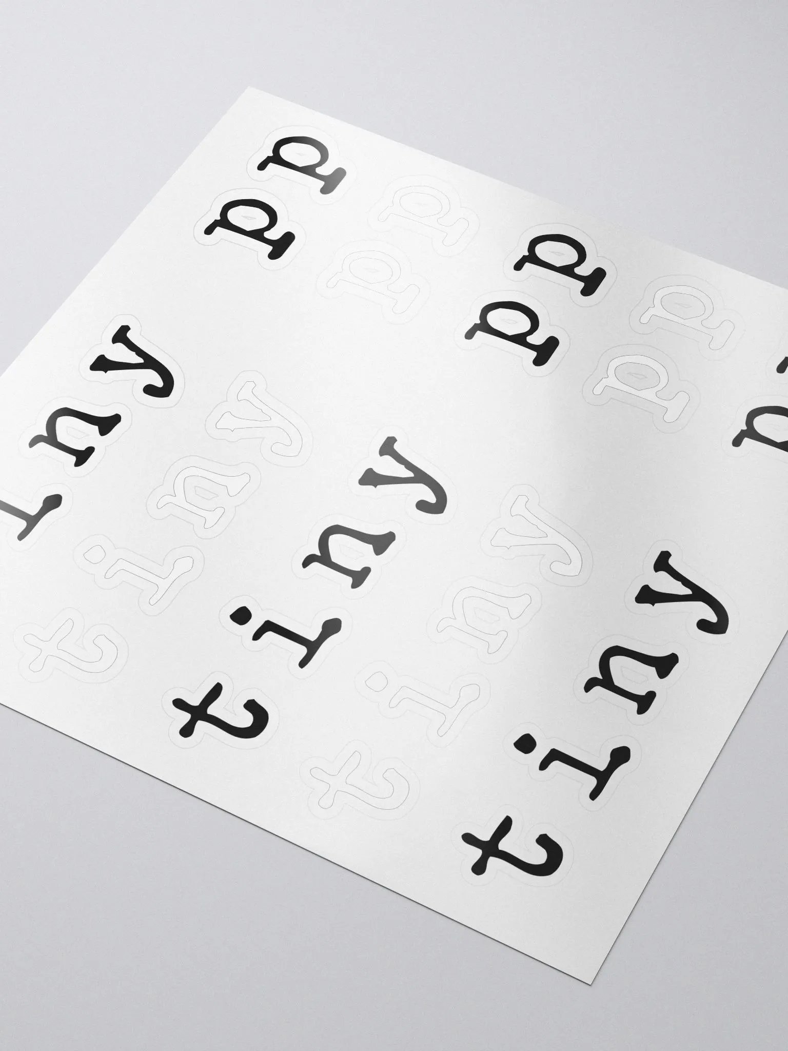 Tiny PP Kiss Cut Stickers product image (3)