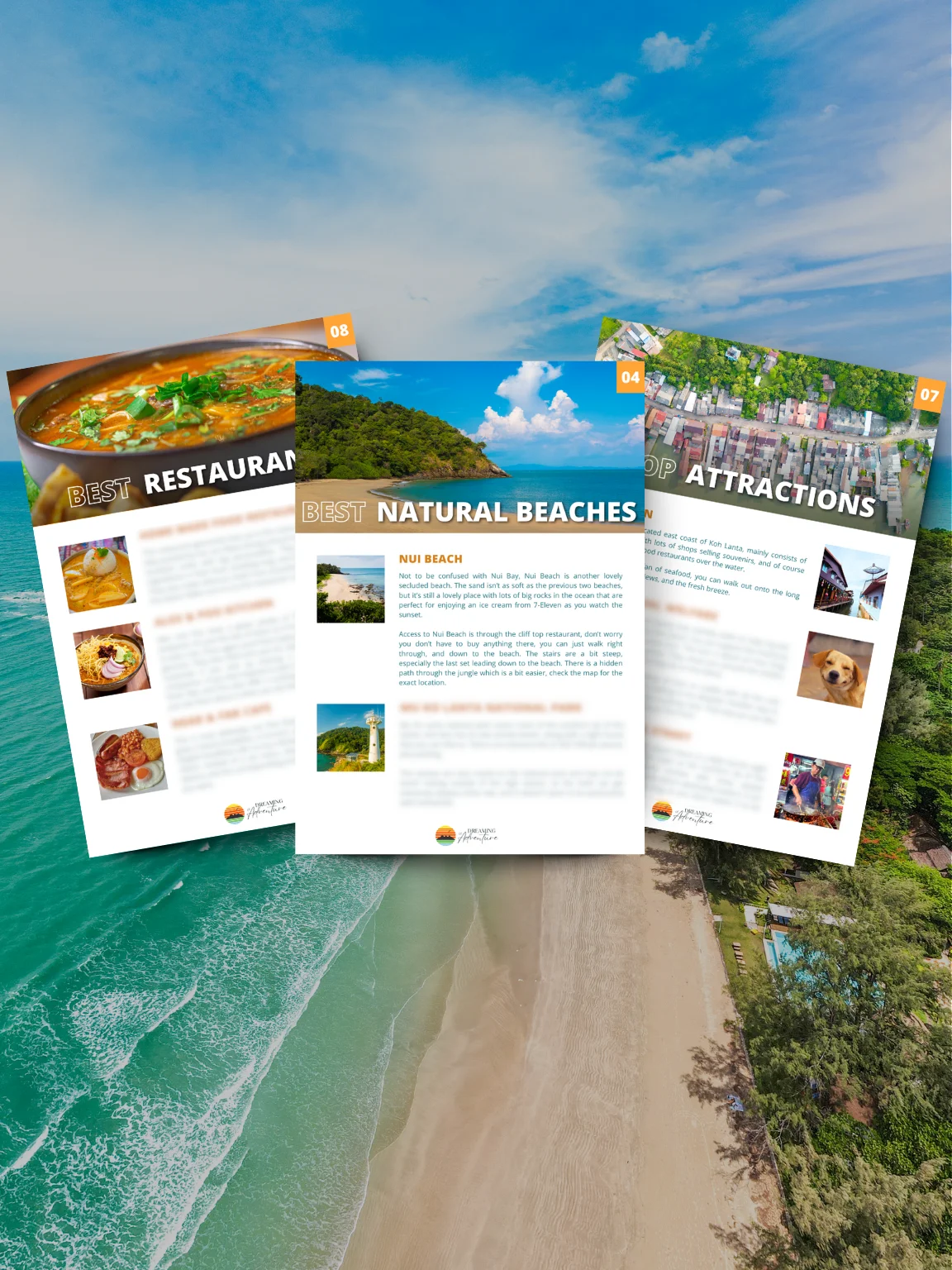 KOH LANTA THAILAND Map & Guide for Easy Trip Planning product image (4)