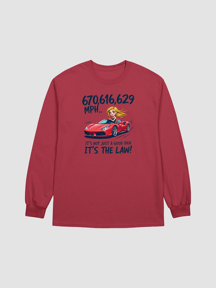 Blonde Speedster Long Sleeve Tee product image (3)