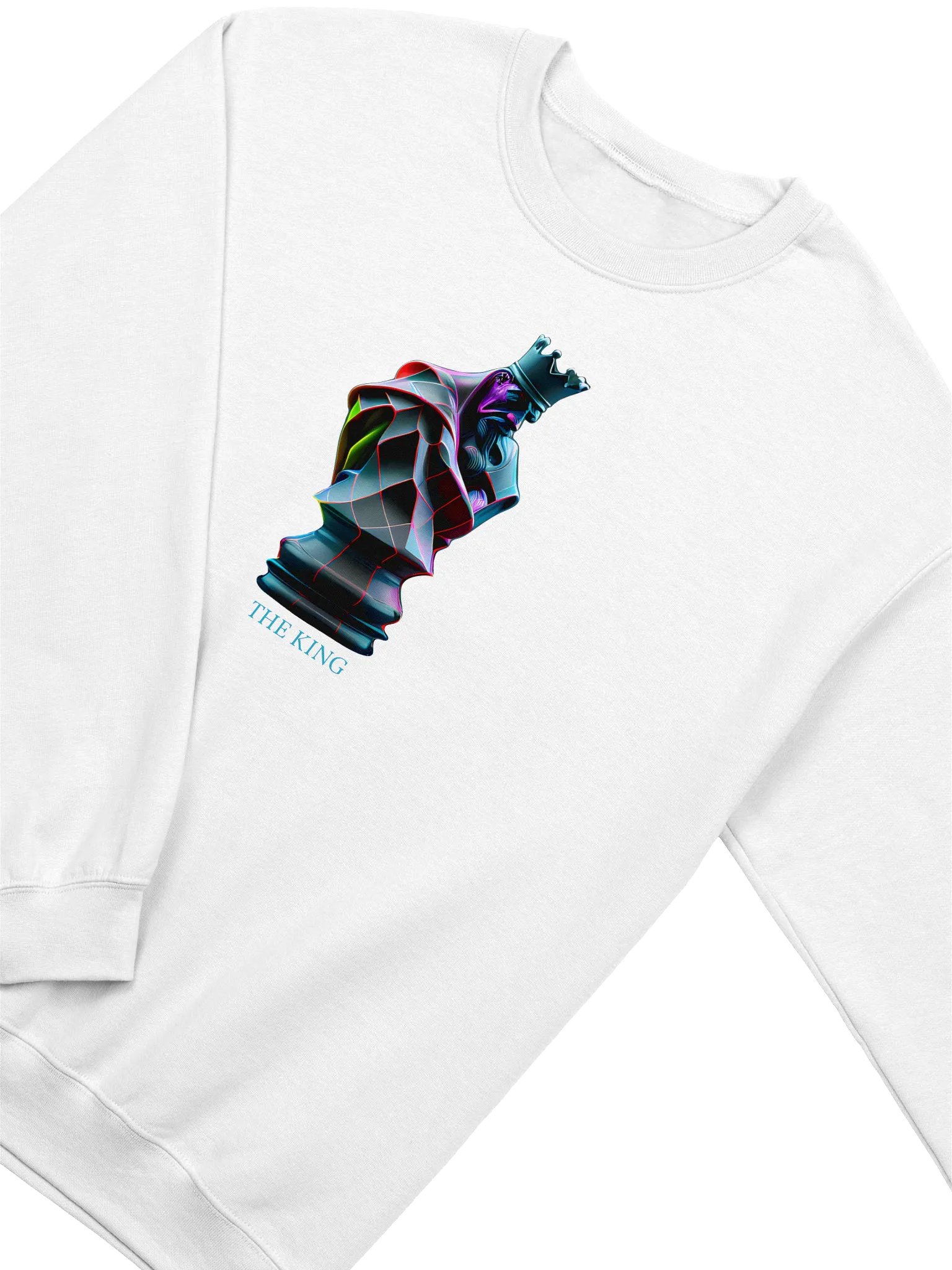 Regal King Chess Piece Crewneck Sweatshirt product image (46)
