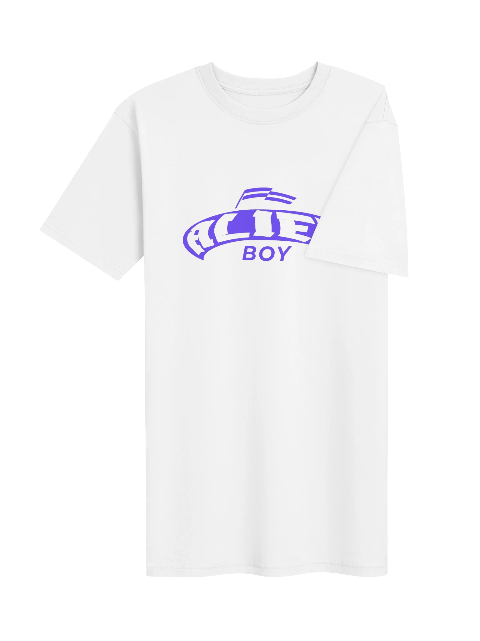 Alien Boy white Tee (Purple) product image (4)