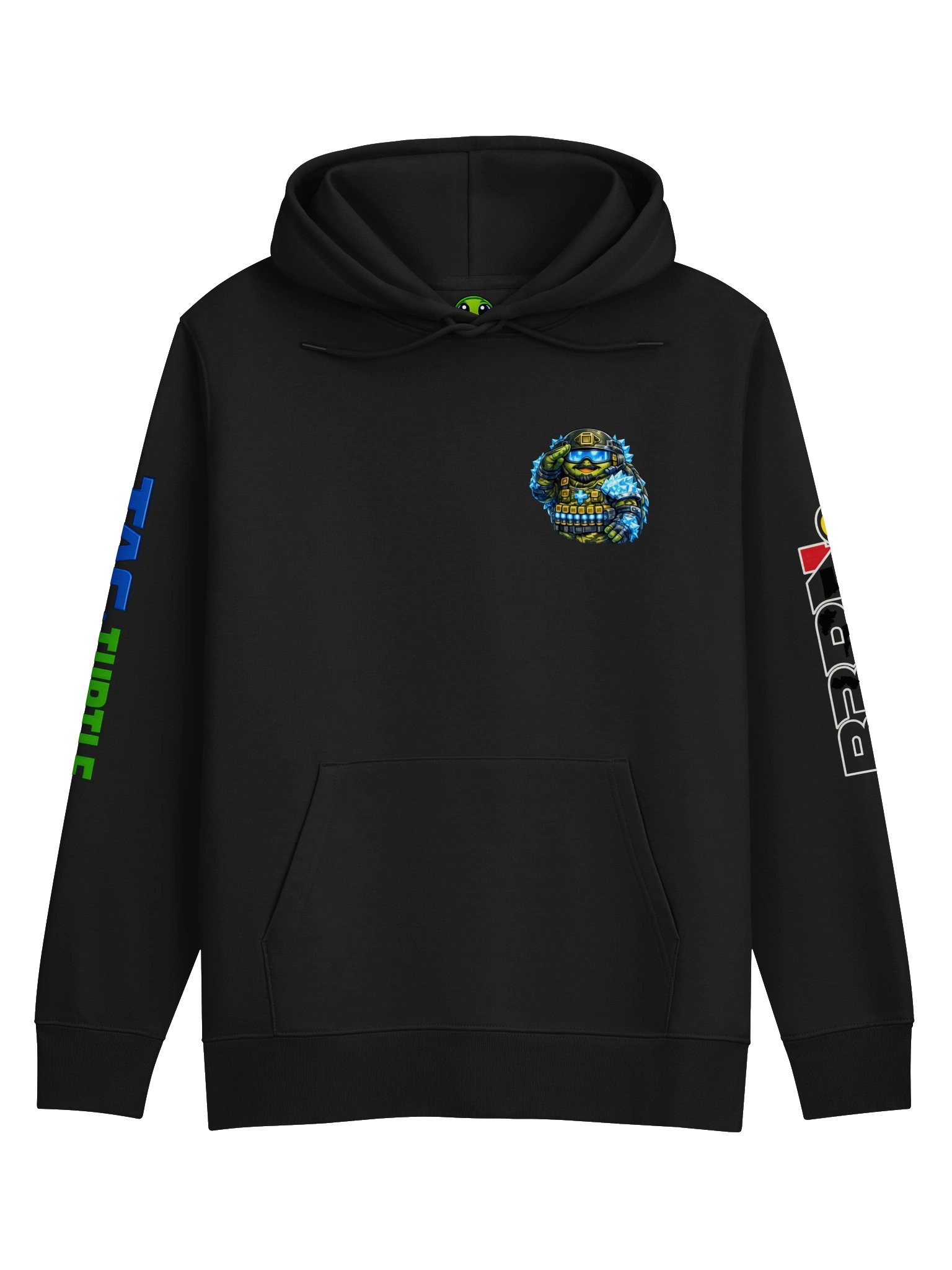 B3RN_e Chillin TacTurtle Hoodie product image (1)