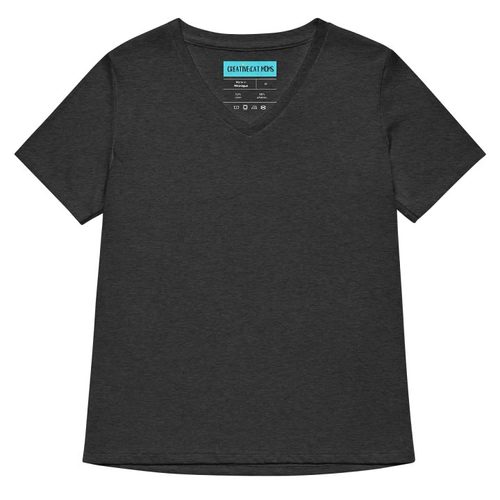Evil Snow White Graphic Printed V Neck T-shirt product image (2)