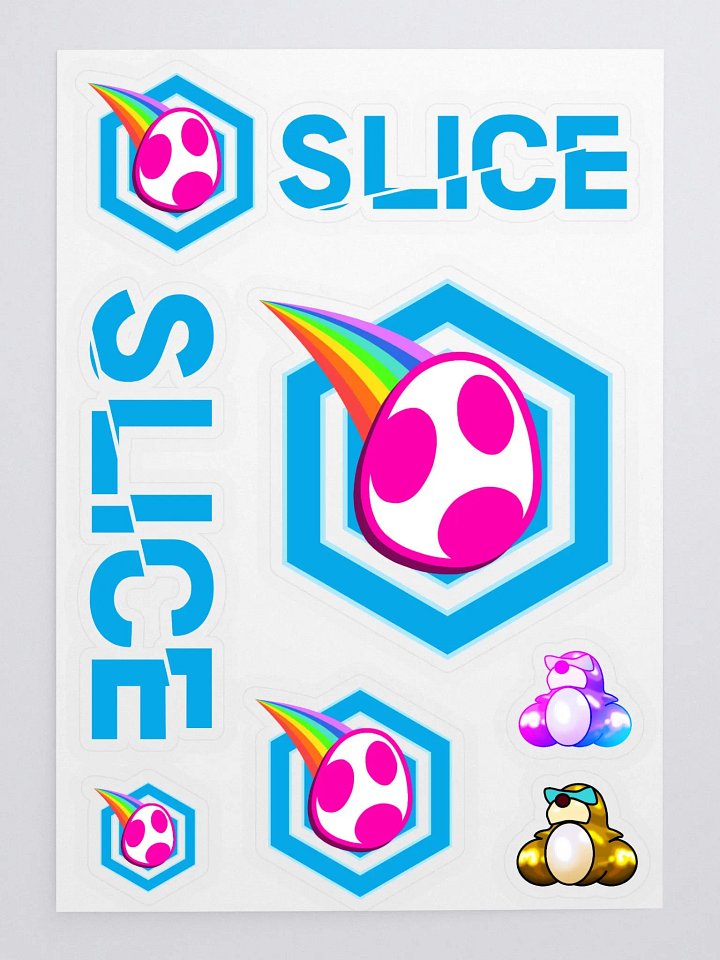 SLICE Sticker Sheet product image (1)