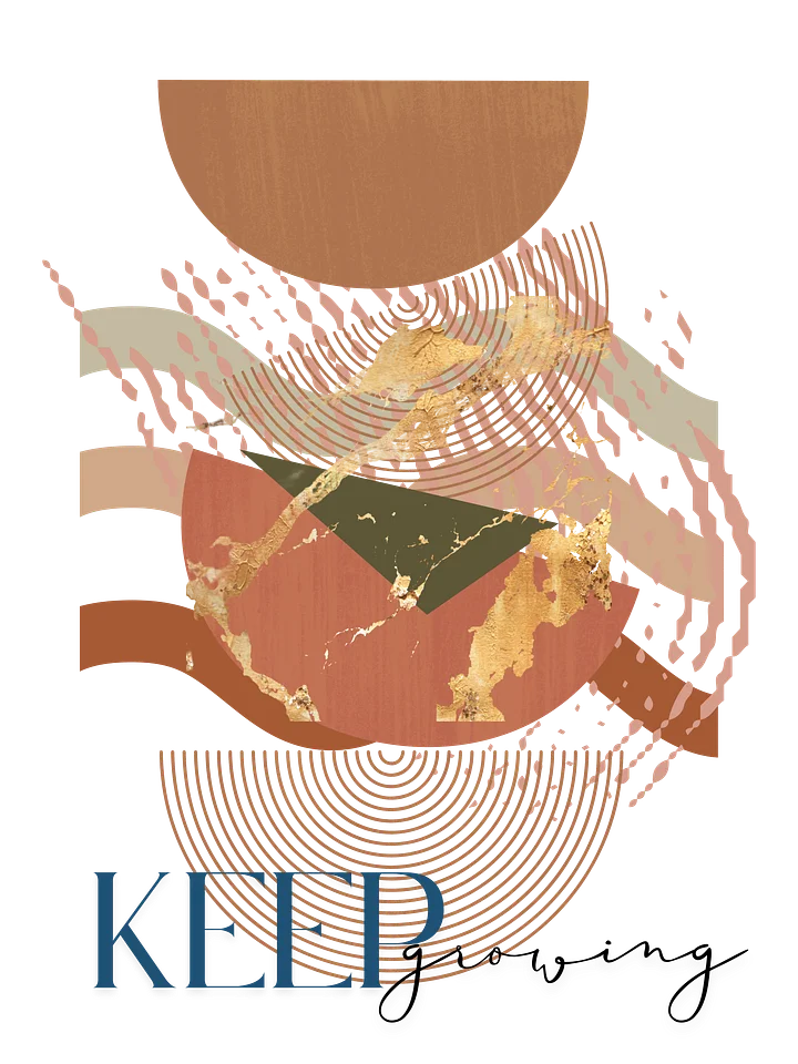 'Keep Growing' Abstract Print #3 product image (2)