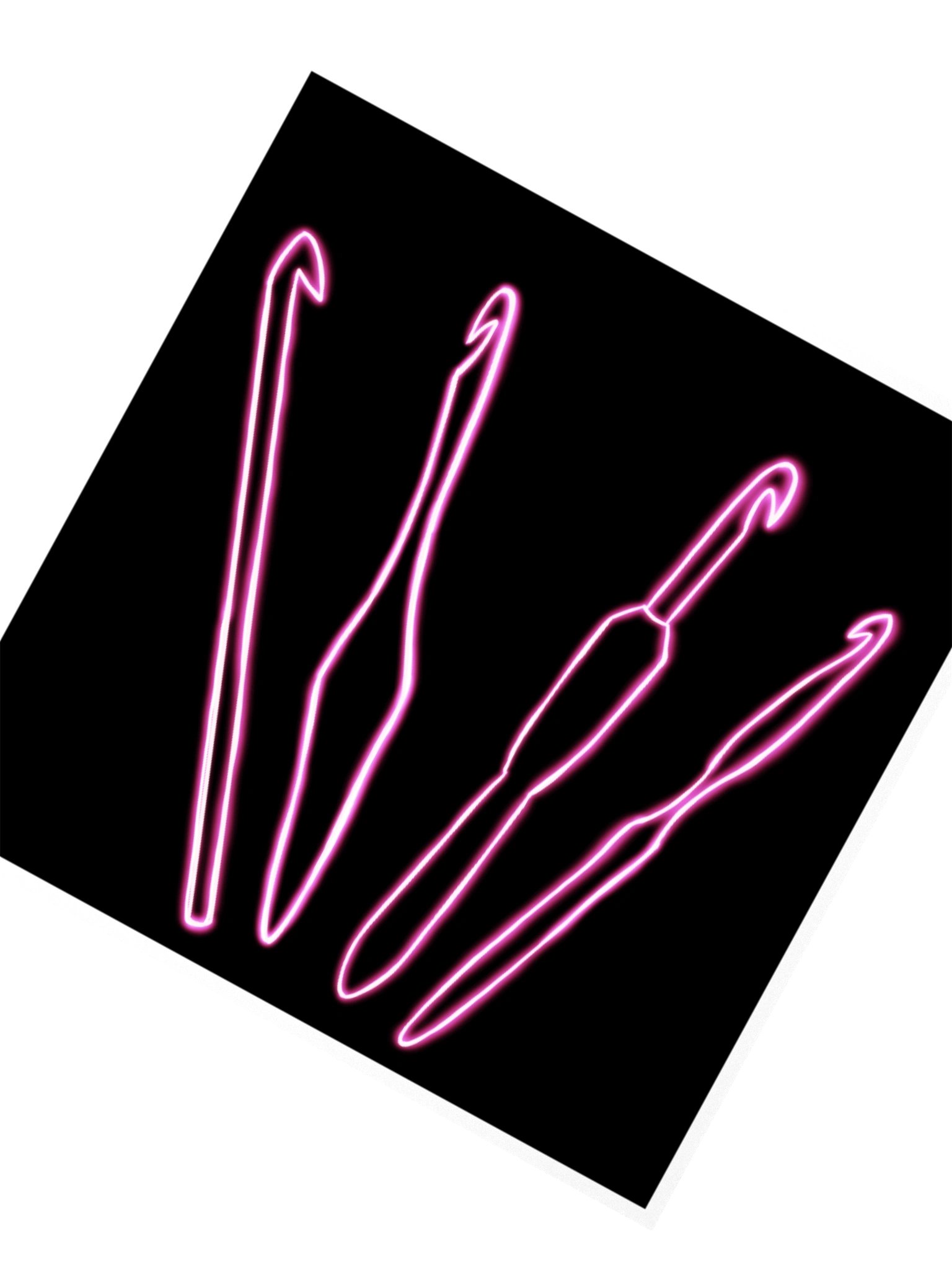Different Shapes - Neon Hooks Sticker product image (4)