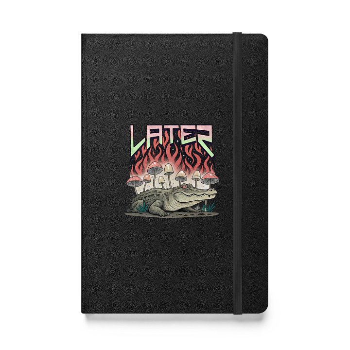 Later Alligator Mushroom Hardcover Notebook product image (1)