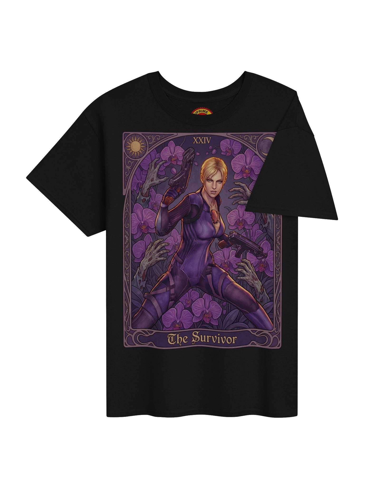 Resident Evil 5 Jill Valentine Comic Art T-Shirt product image (4)