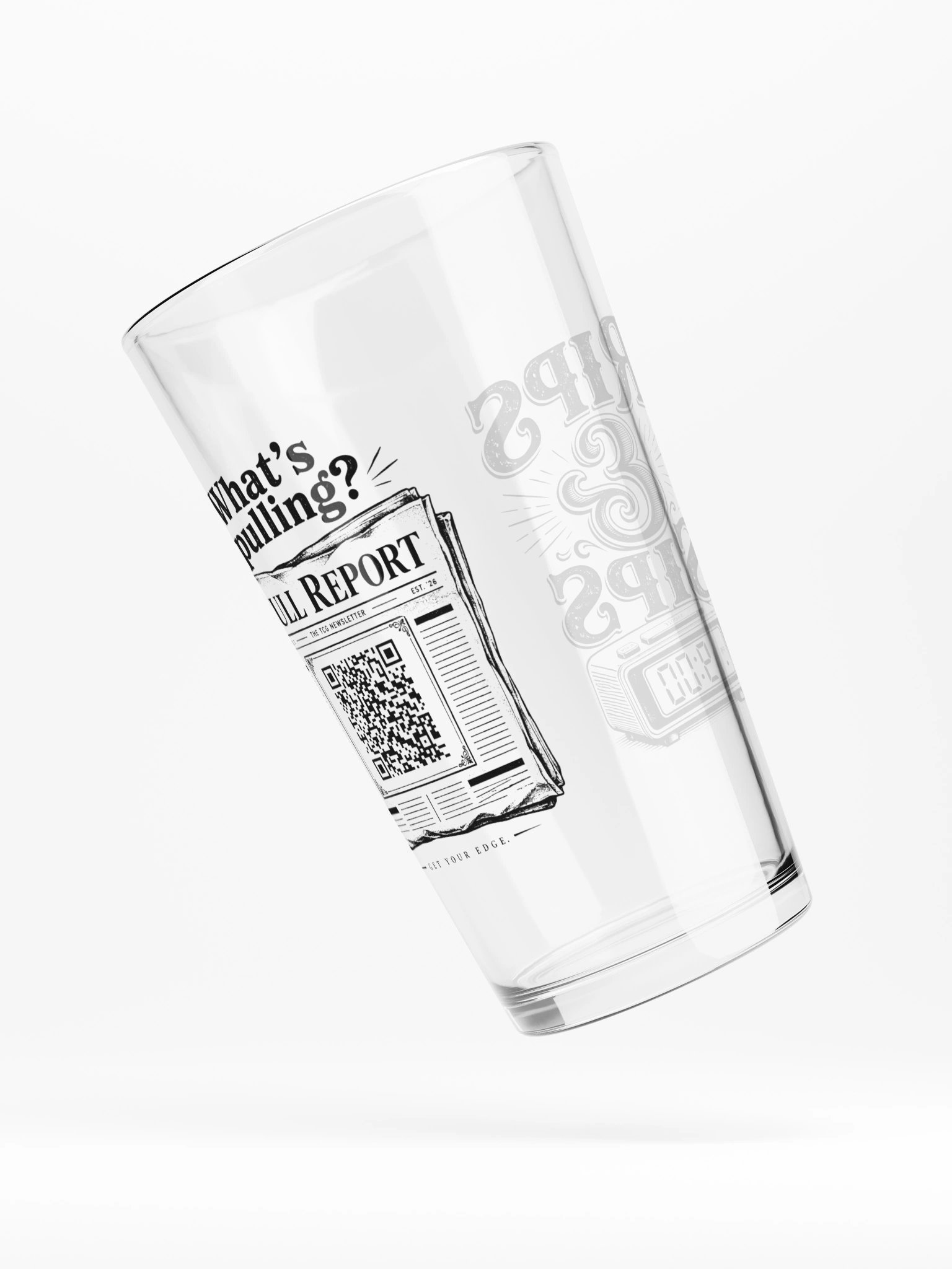 The Daily Pour Pint Glass product image (5)