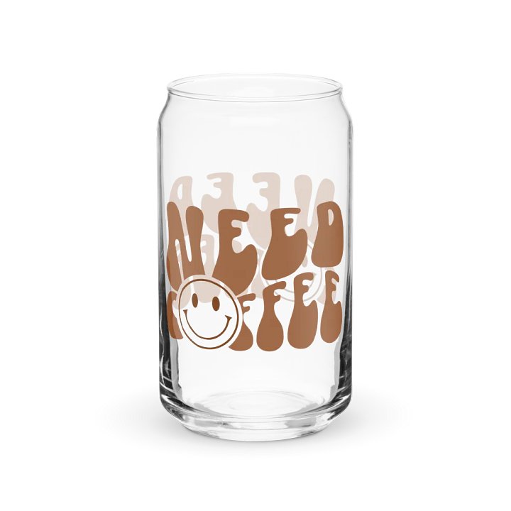 Need Coffee- Can-Shaped Glass product image (1)