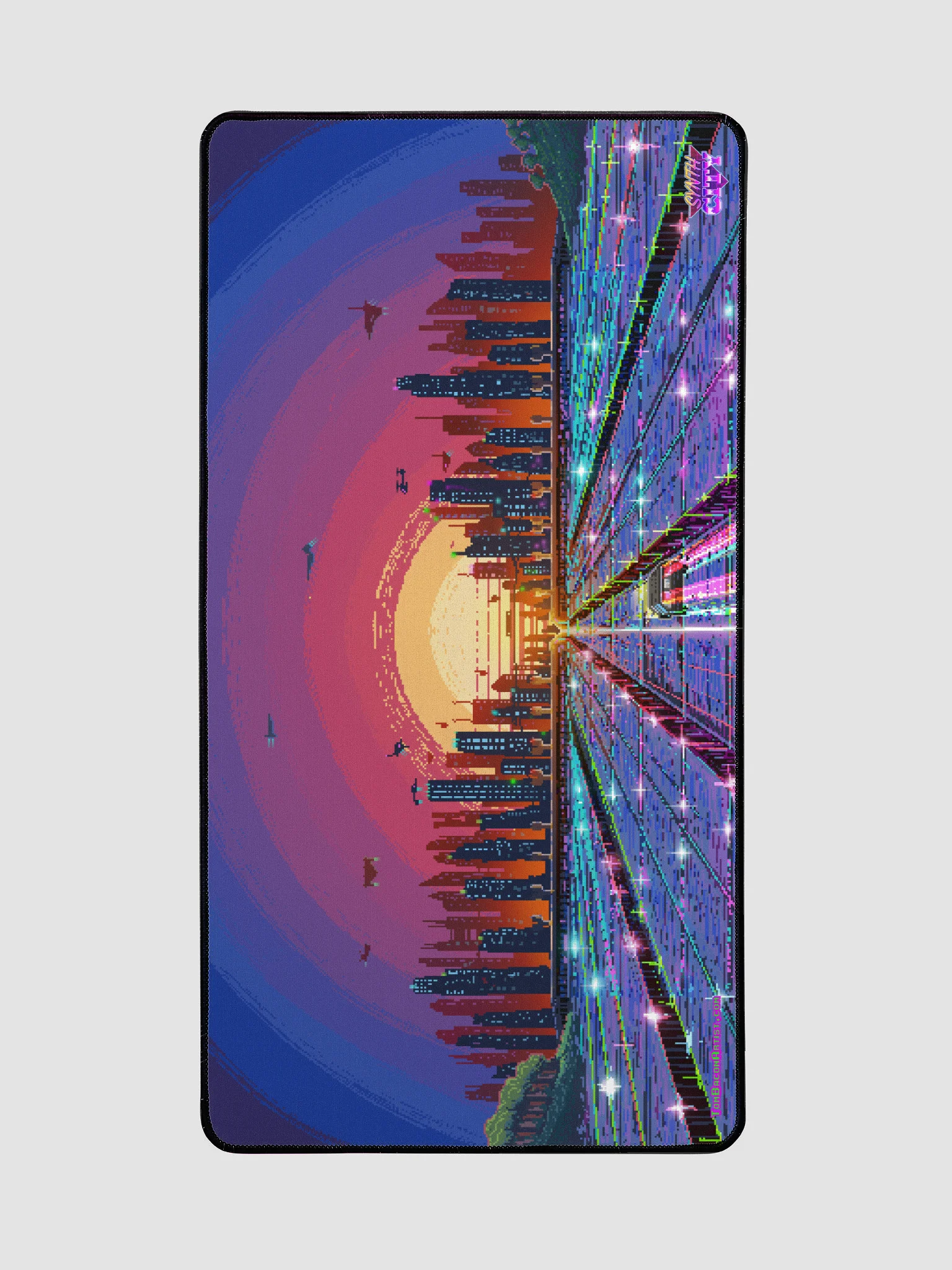 Synth City Super Highway - Deskmat product image (3)