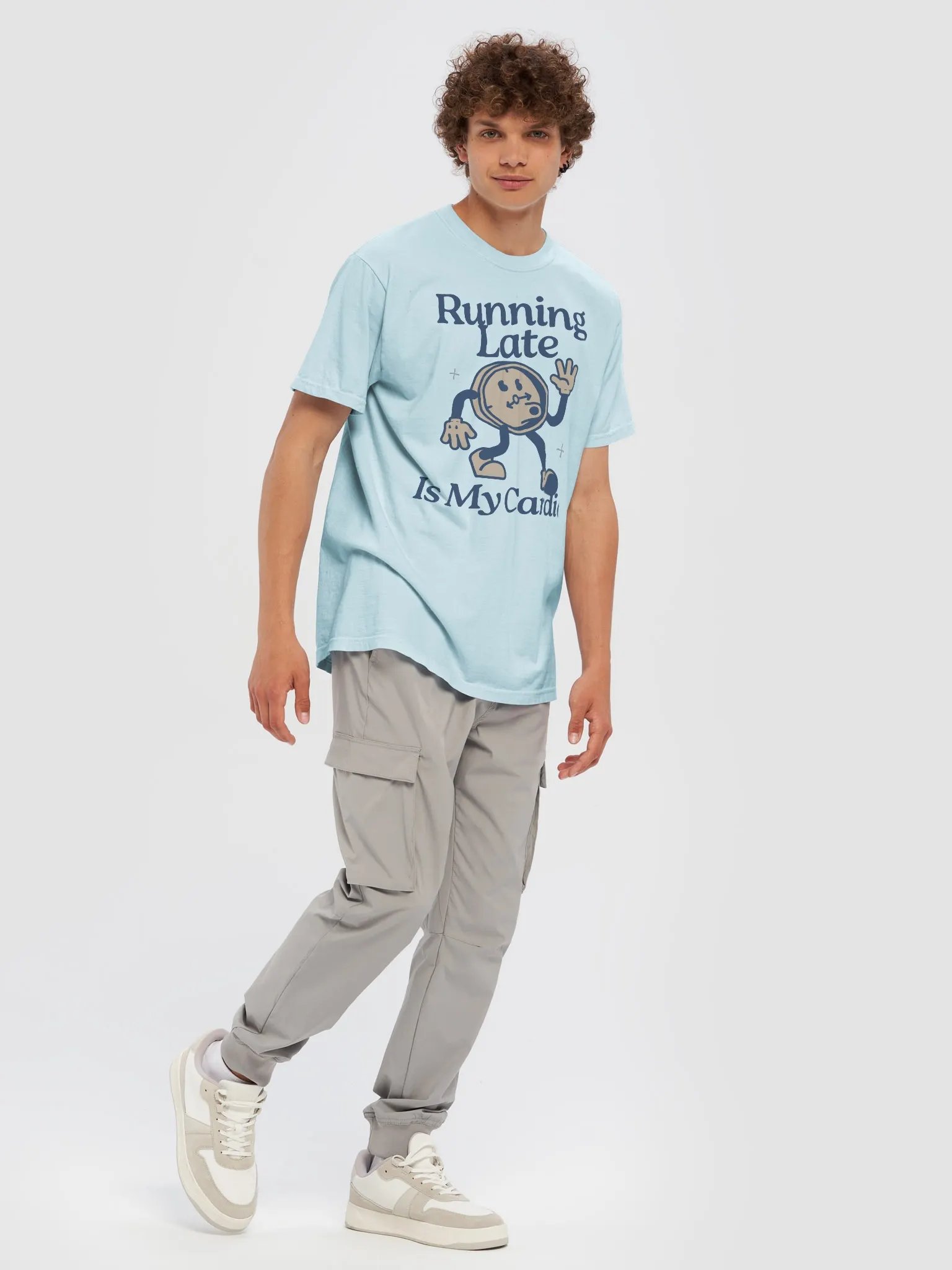 Running Late Clock Tee product image (35)