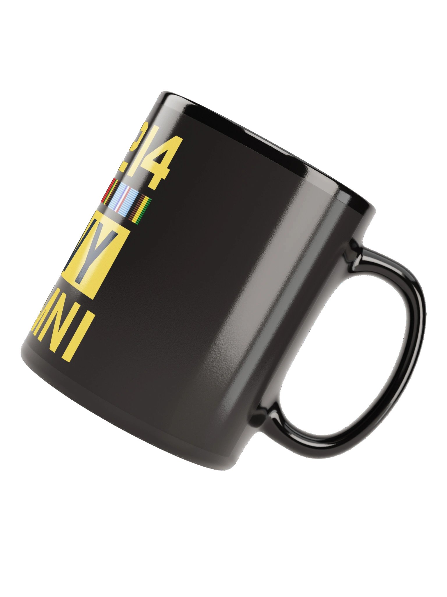DD-214 Navy Alumni Black Glossy Mug product image (4)