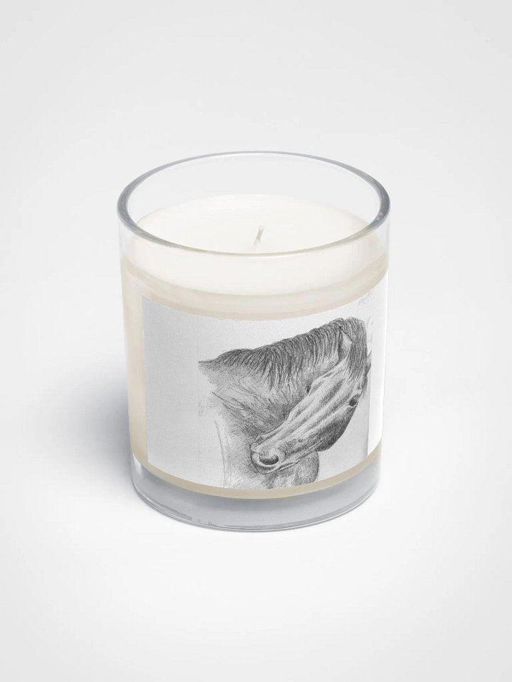 horse scritching candle product image (2)