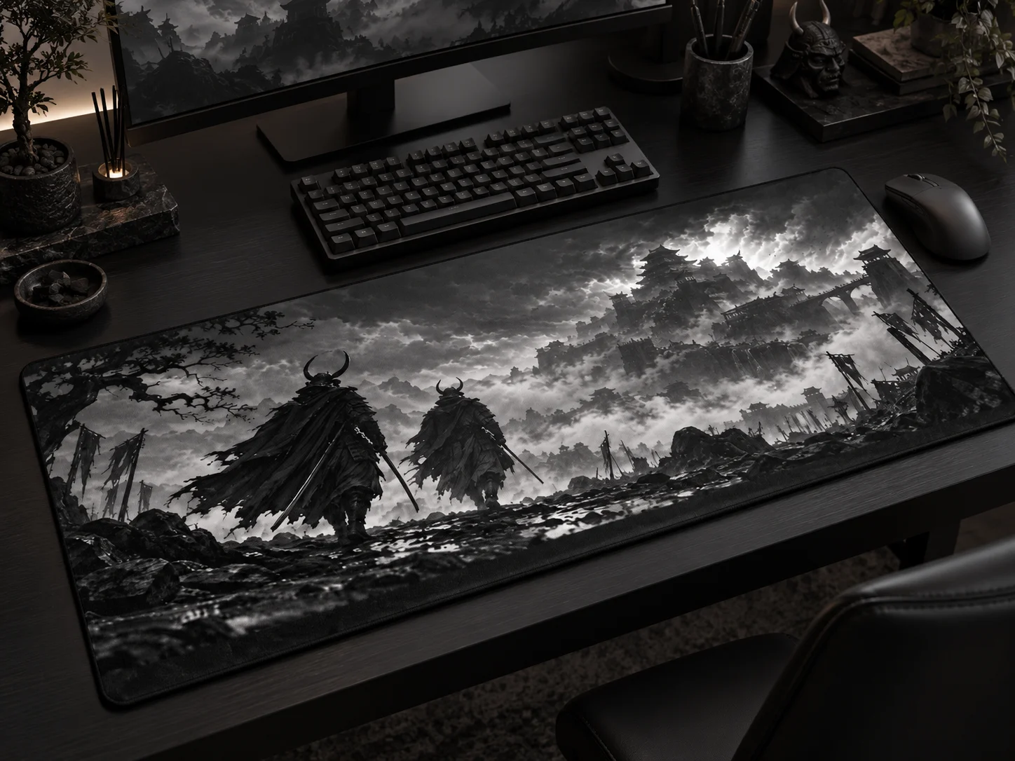Ashen Kingdom | OniDeskt XL Mouse Pad product image (2)