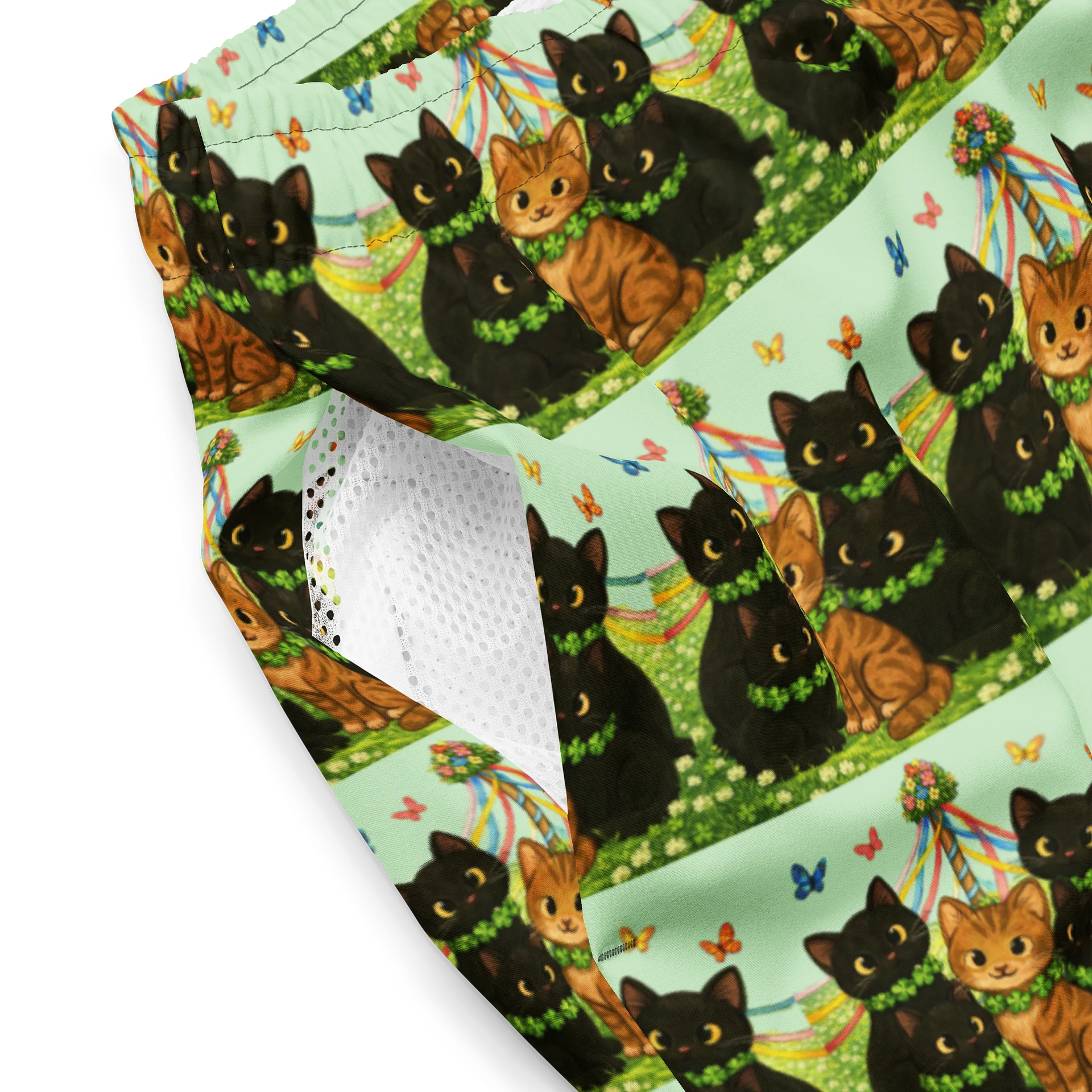 Cat brigade spring Swim Shorts product image (3)