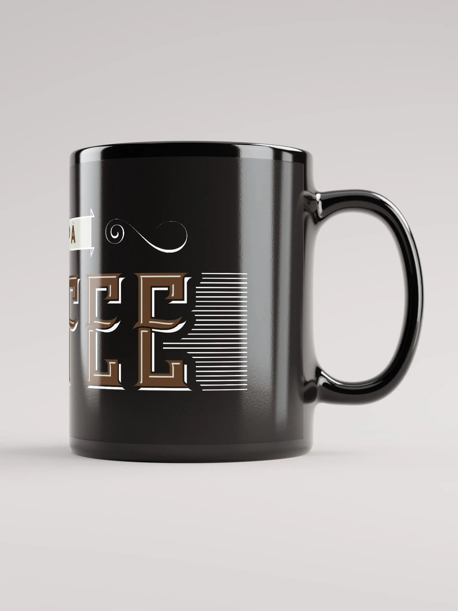 Cuppa Cawfee Black Mug product image (2)