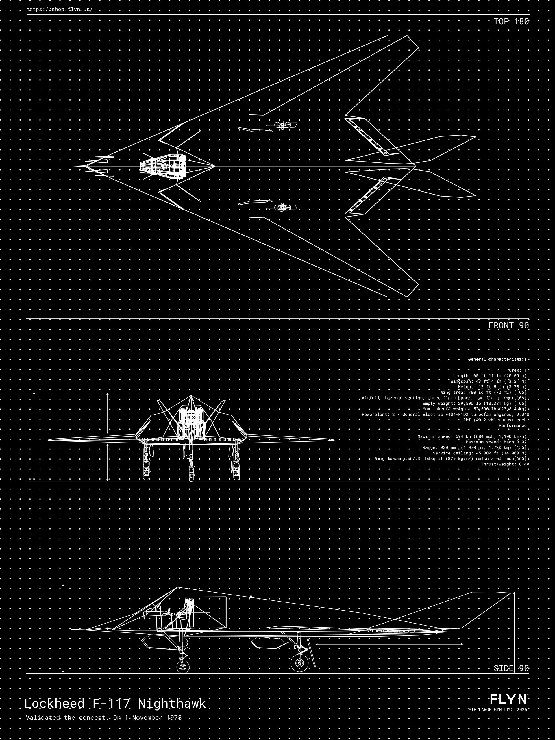 Lockheed F-117 Nighthawk product image (2)
