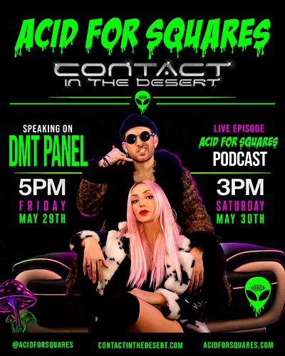 Come hangout with us at @contactinthedesert 👽 
Indian Wells CA, May 28 - June 1 
SEE YOU THERE!