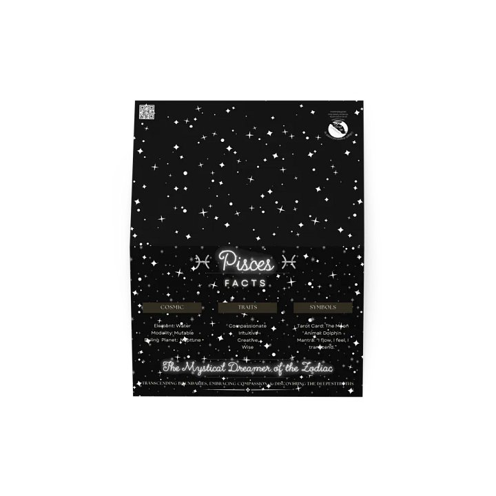Pisces, Attributes , Greeting Card product image (2)