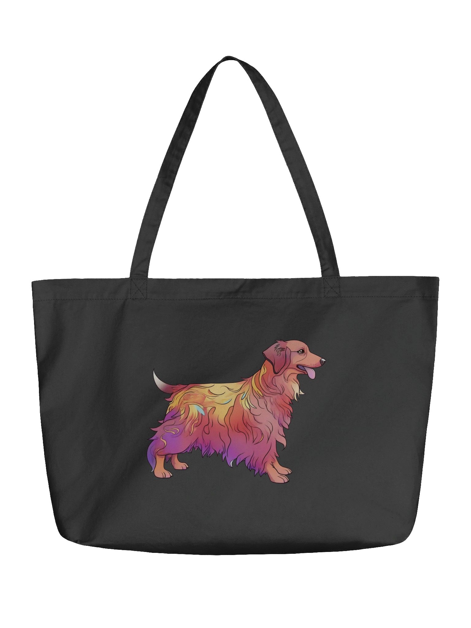 Golden Pup - Eco-conscious Organic Cotton Tote product image (1)