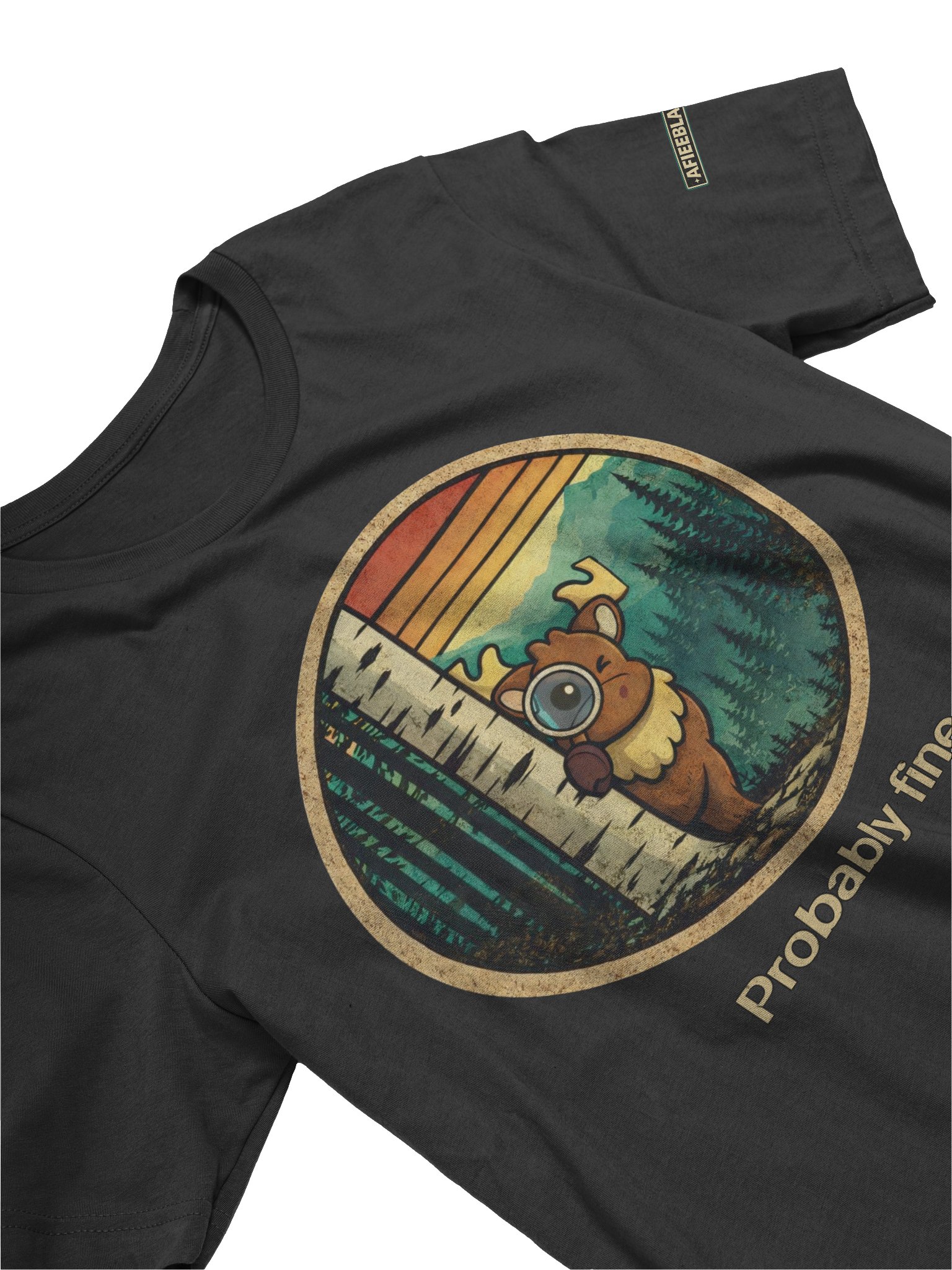 Probably Fine Moose T-Shirt product image (16)