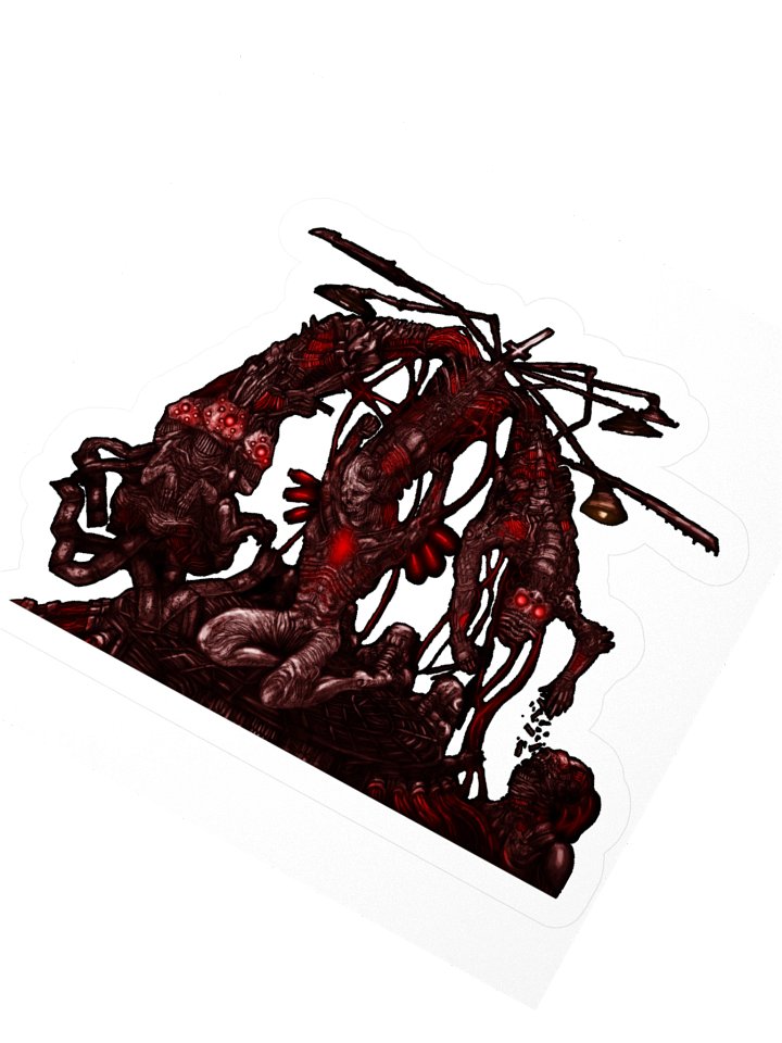 Hospital of the Diseased Sticker product image (2)