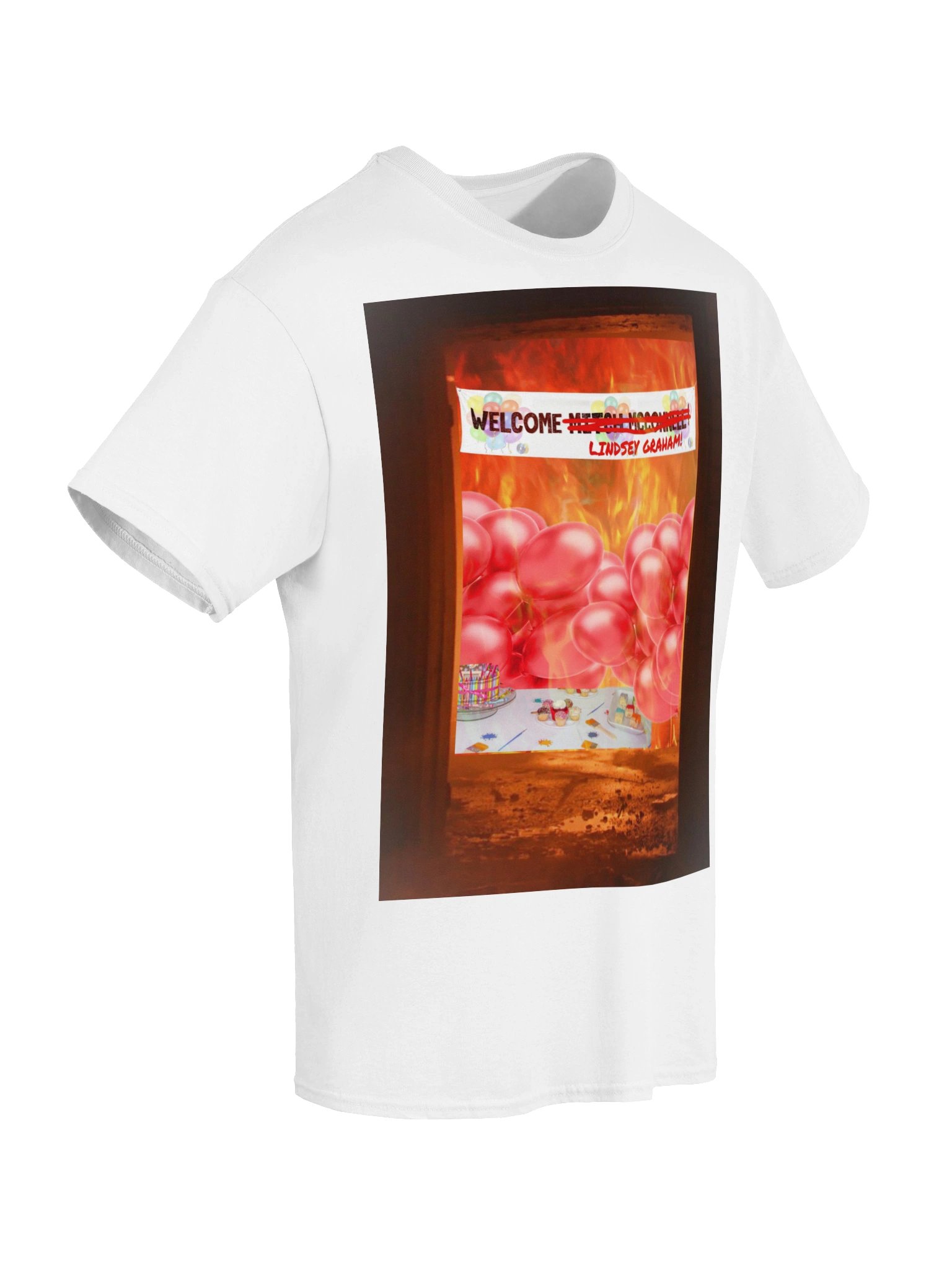 WELCOME LINDSEY GRAHAM! — T-SHIRT (LIGHT) product image (46)