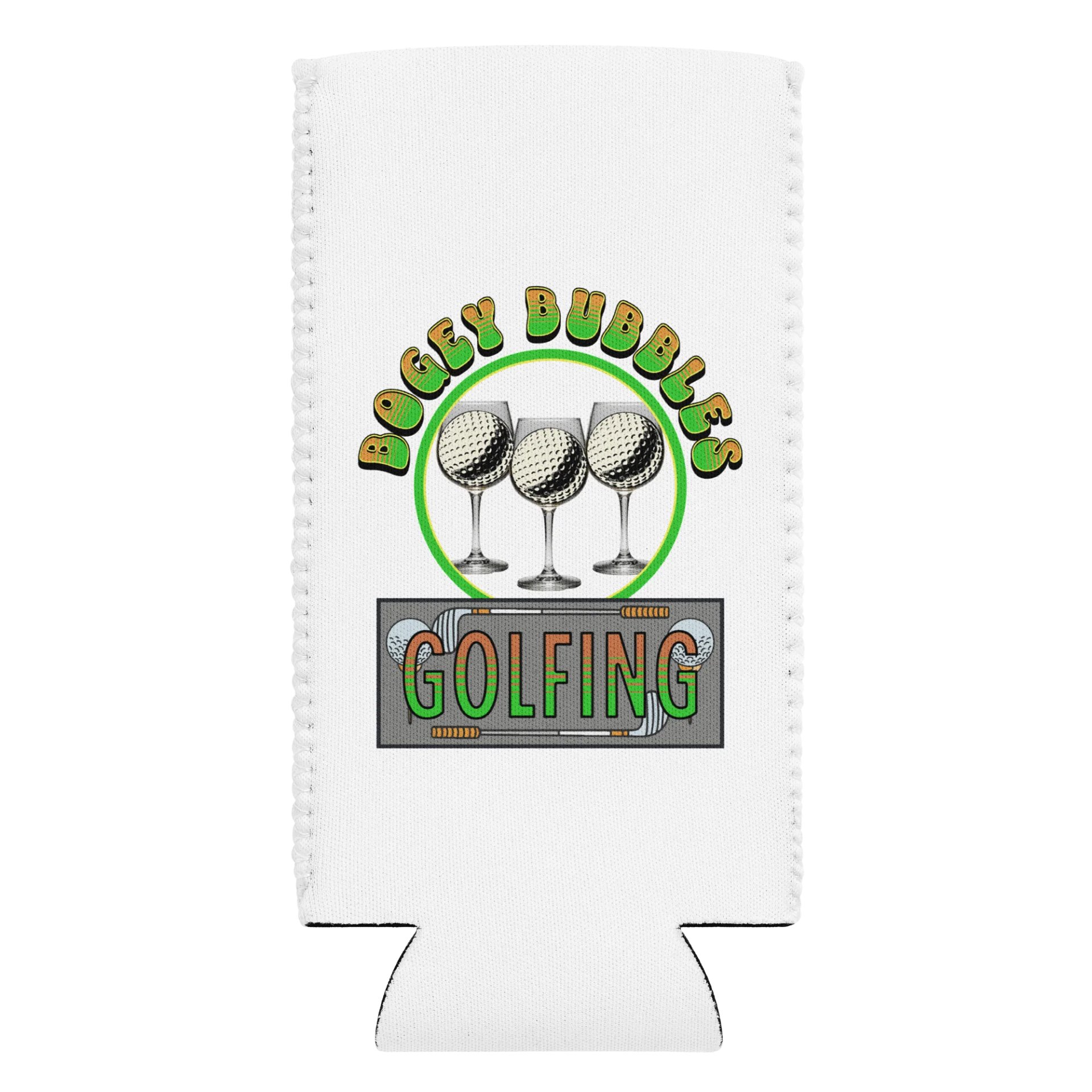 Bogey Bubbles Golf Can Cooler product image (1)