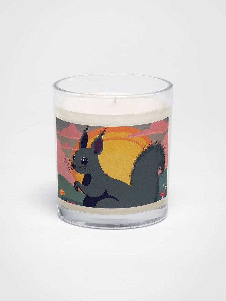 Sunset Squirrel Soy Wax Candle product image (1)