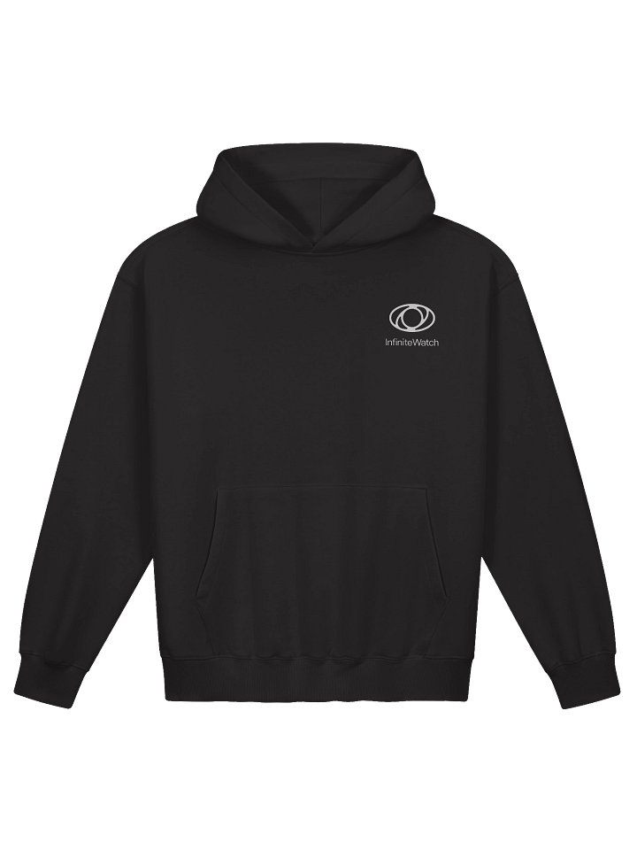 InfiniteWatch Black Hoodie product image (1)