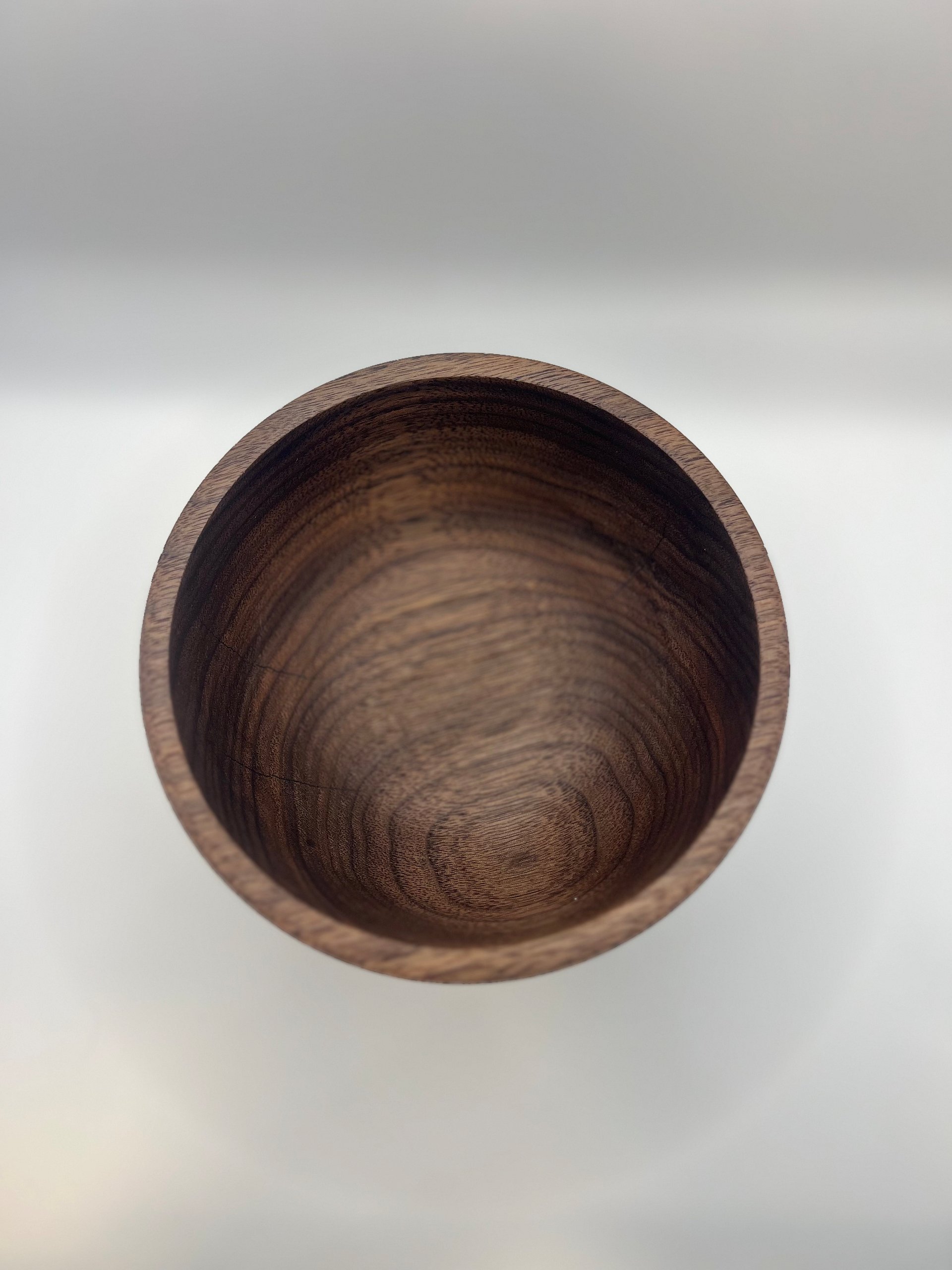 Hand-Turned Black Walnut Catchall Bowl – 5.5" x 2.75" product image (3)