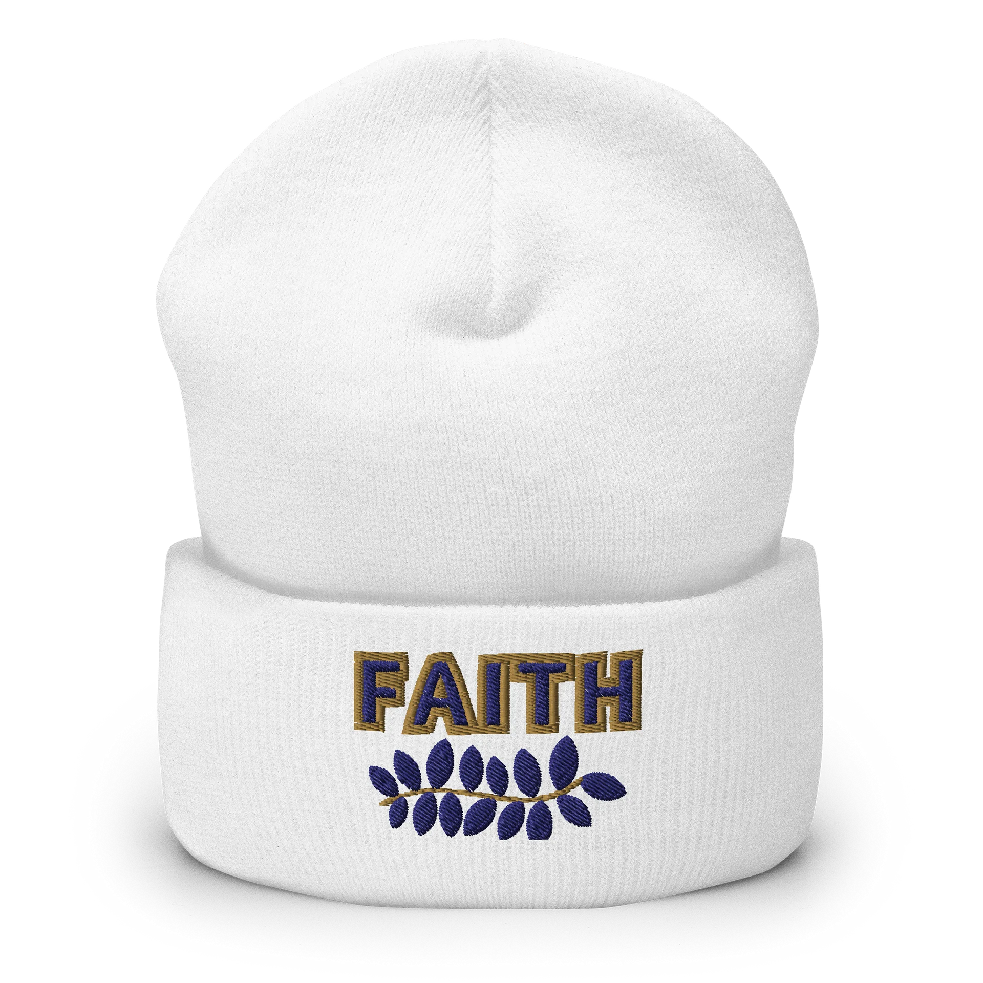 Faith Is the Path | Trail Faith Basic Embroidered Beanie product image (6)