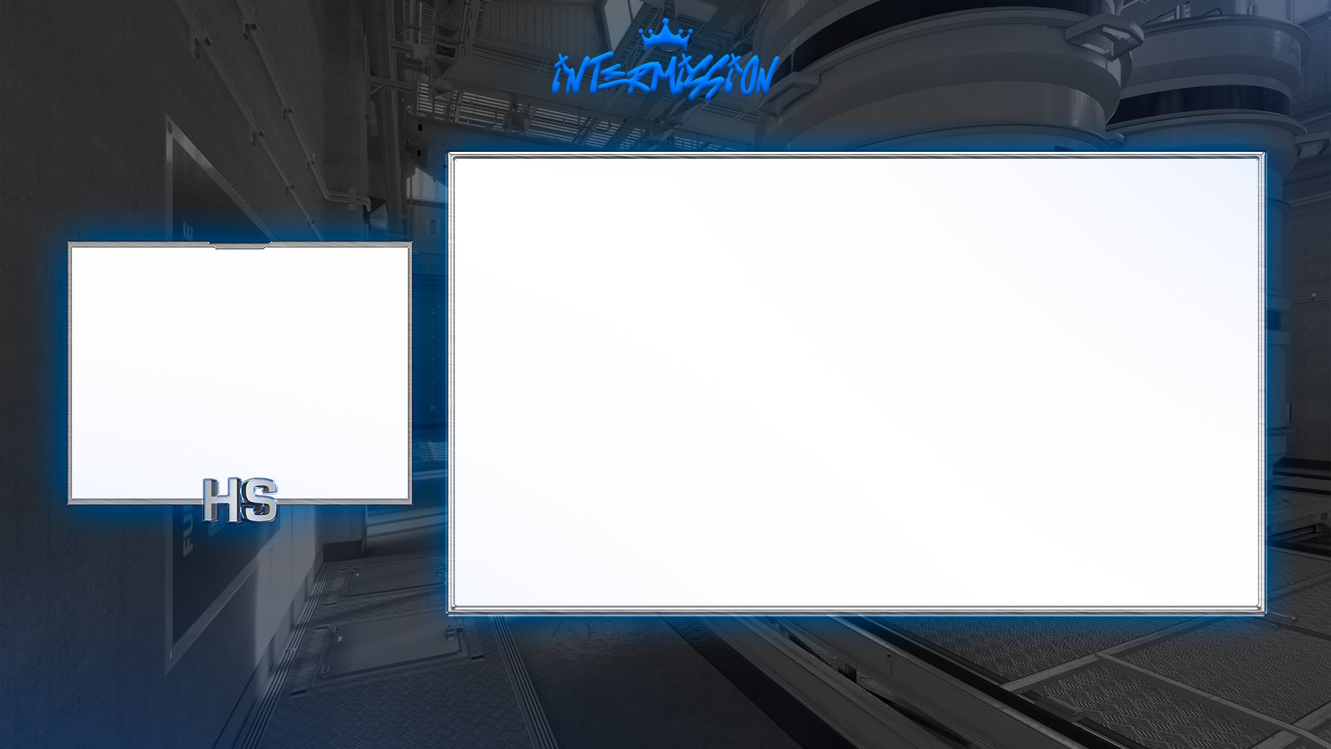 Metallic Webcam Overlay with logotype product image (3)