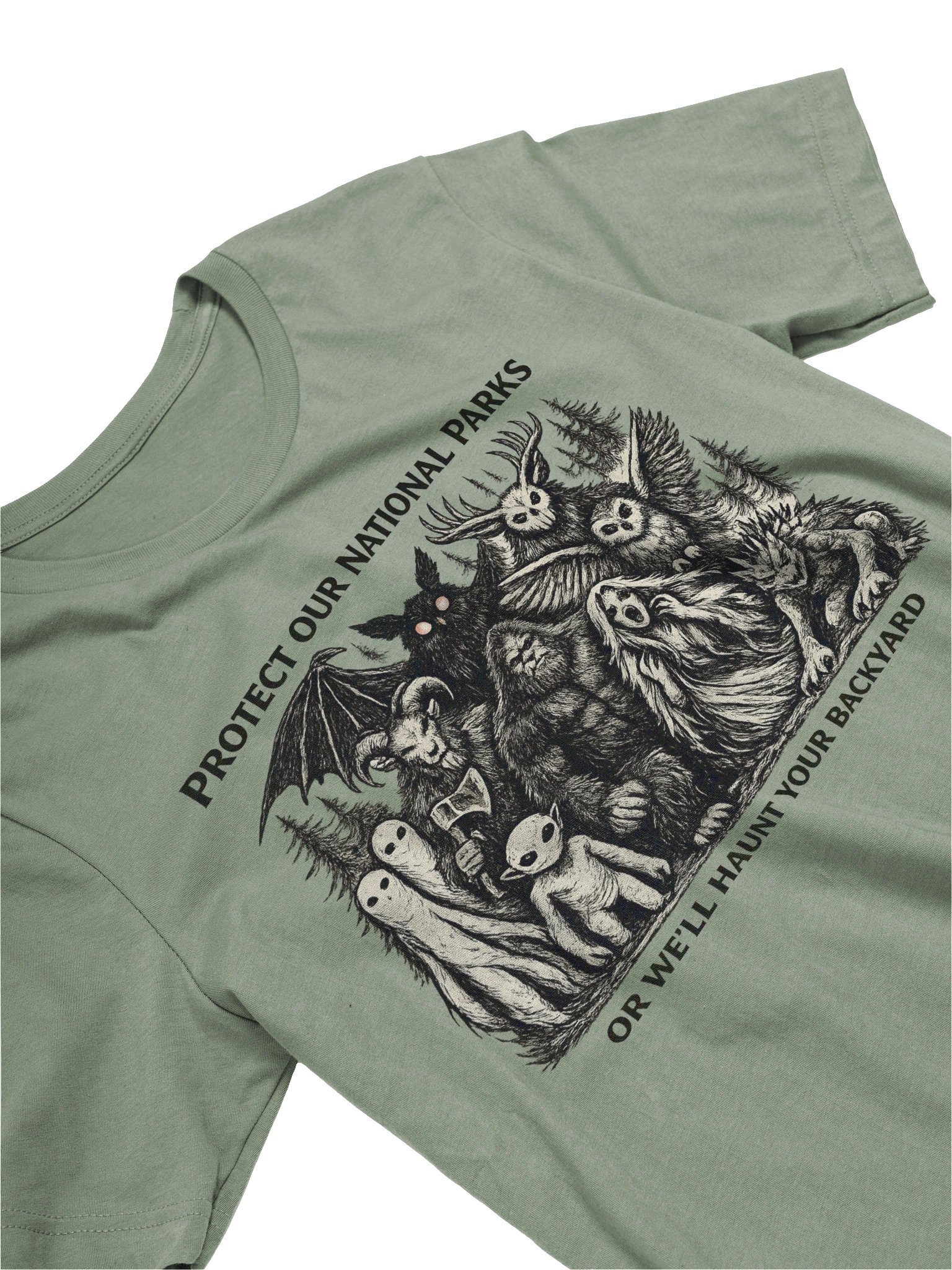 NATIONAL PARKS CRYPTIDS- SUPER SOFT T-SHIRT product image (75)
