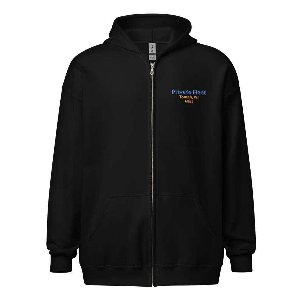 6885 Tomah Walmart Private Fleet Zip-up product image (2)
