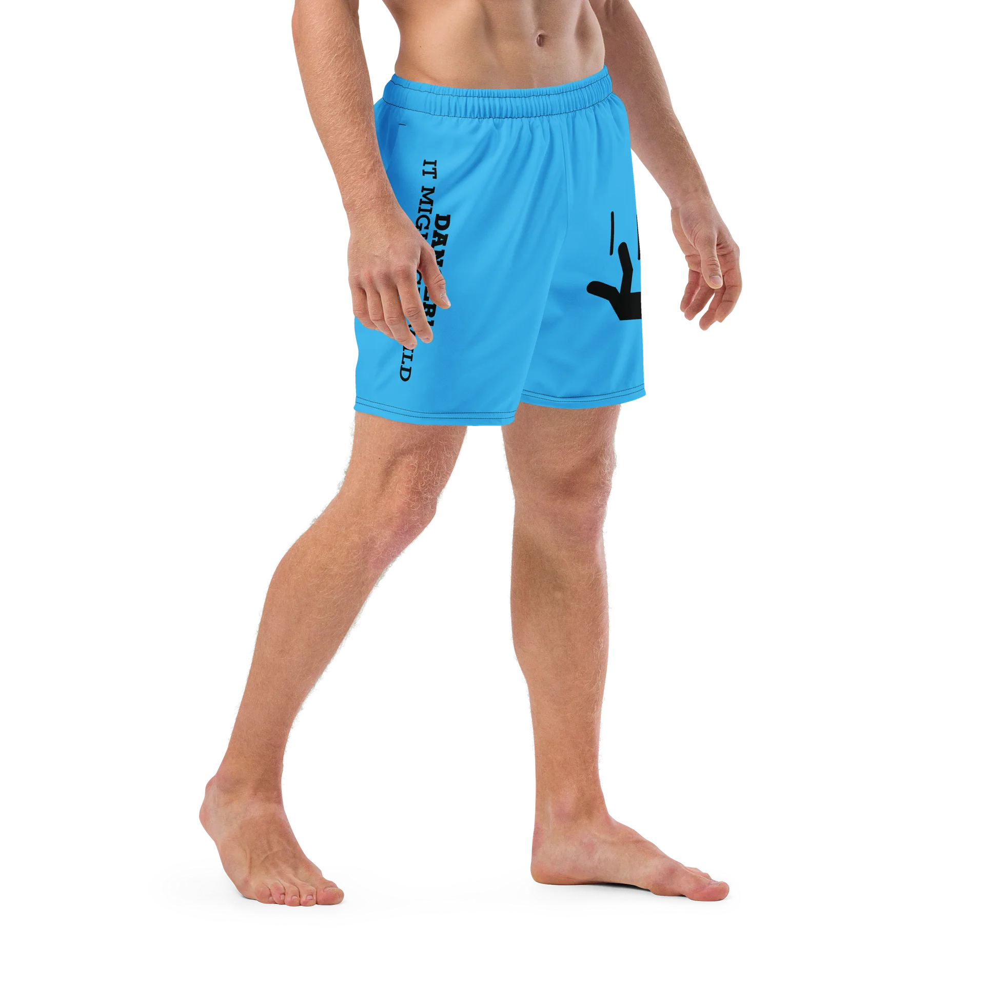 DANGER! - Blue/Black Swim Trunks product image (6)
