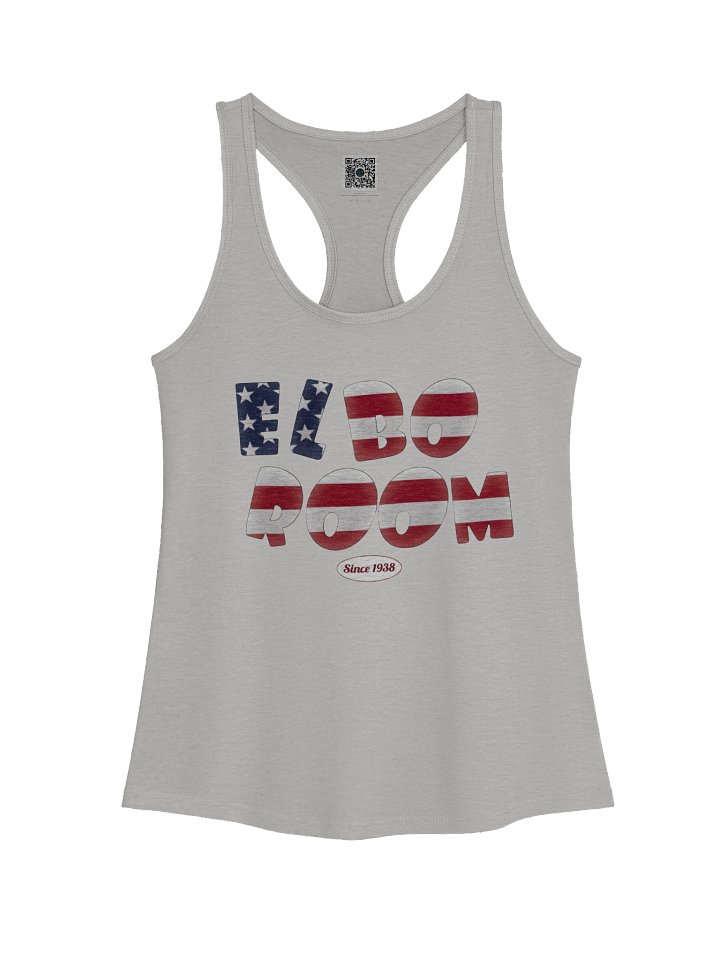 America 250 Women's Racerback Tank | Elbo Room 1776-2026 Edition product image (7)