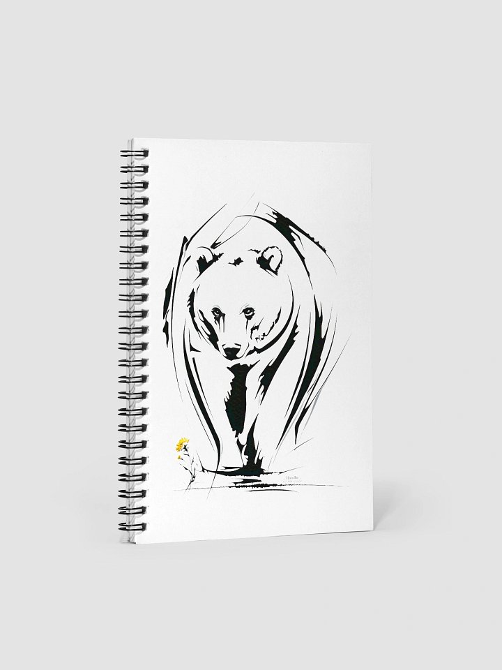 Dandie The Bear (Stroke Art) - A Honeysada Notebook product image (1)