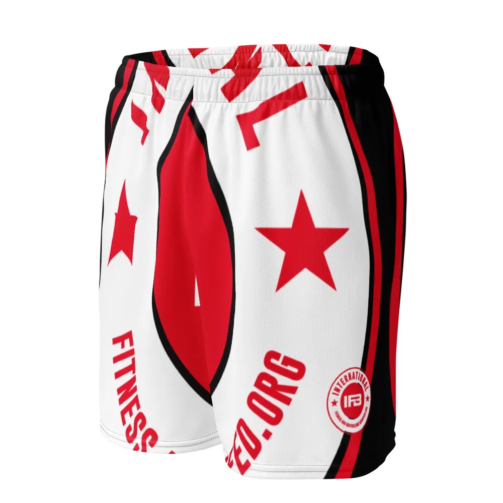 IFBNewsfeed.Org's All-Over Print Recycled Unisex Mesh Shorts product image (9)