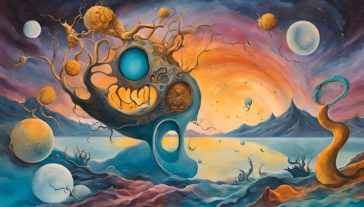 Cancer's Nurturing Womb: Celestial Dreamscapes of Comforting Protection product image (1)