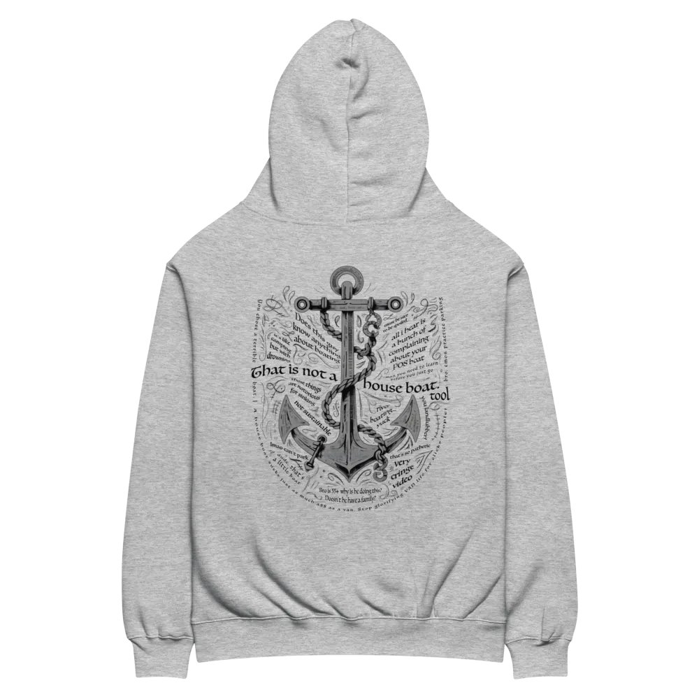 Anchored in Criticism Hoodie - (Light Colors) product image (3)