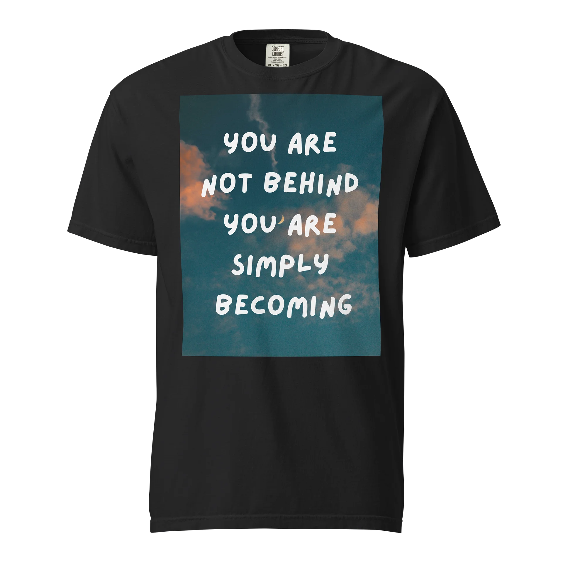 You are not behind. You are simply becoming. product image (1)