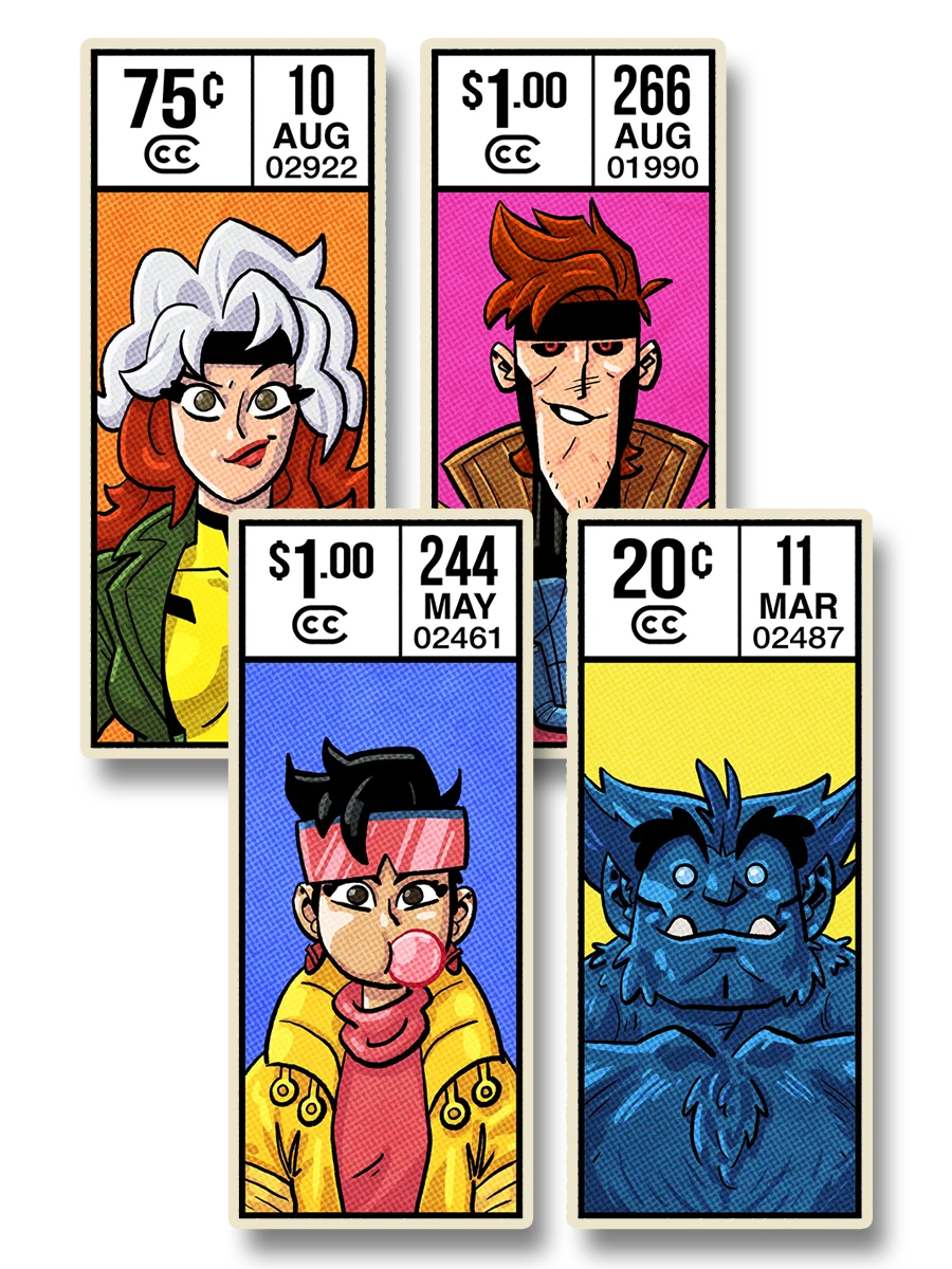 X-Men Sticker Pack #2 product image (1)