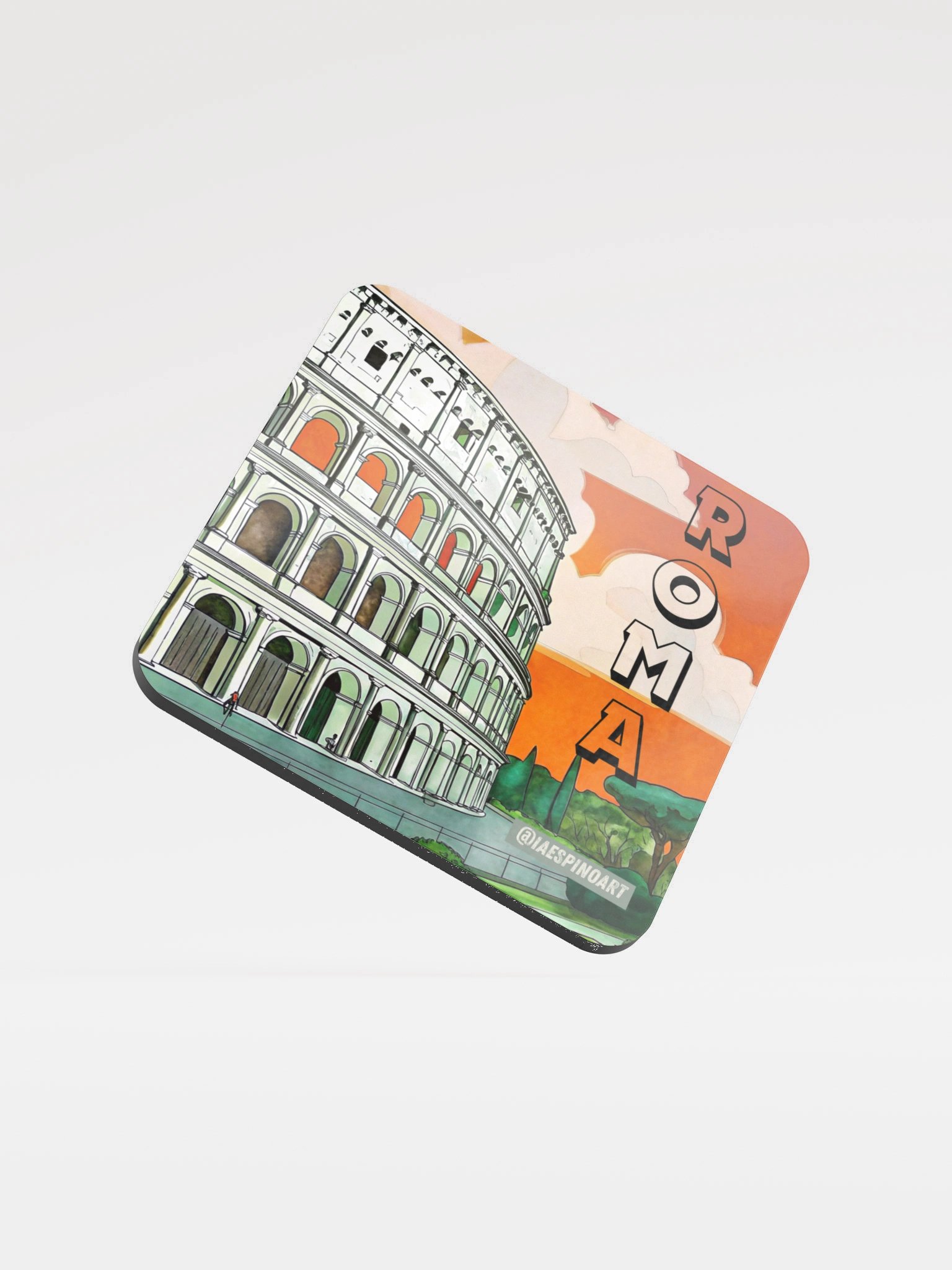 Roma Gloss Coaster product image (1)