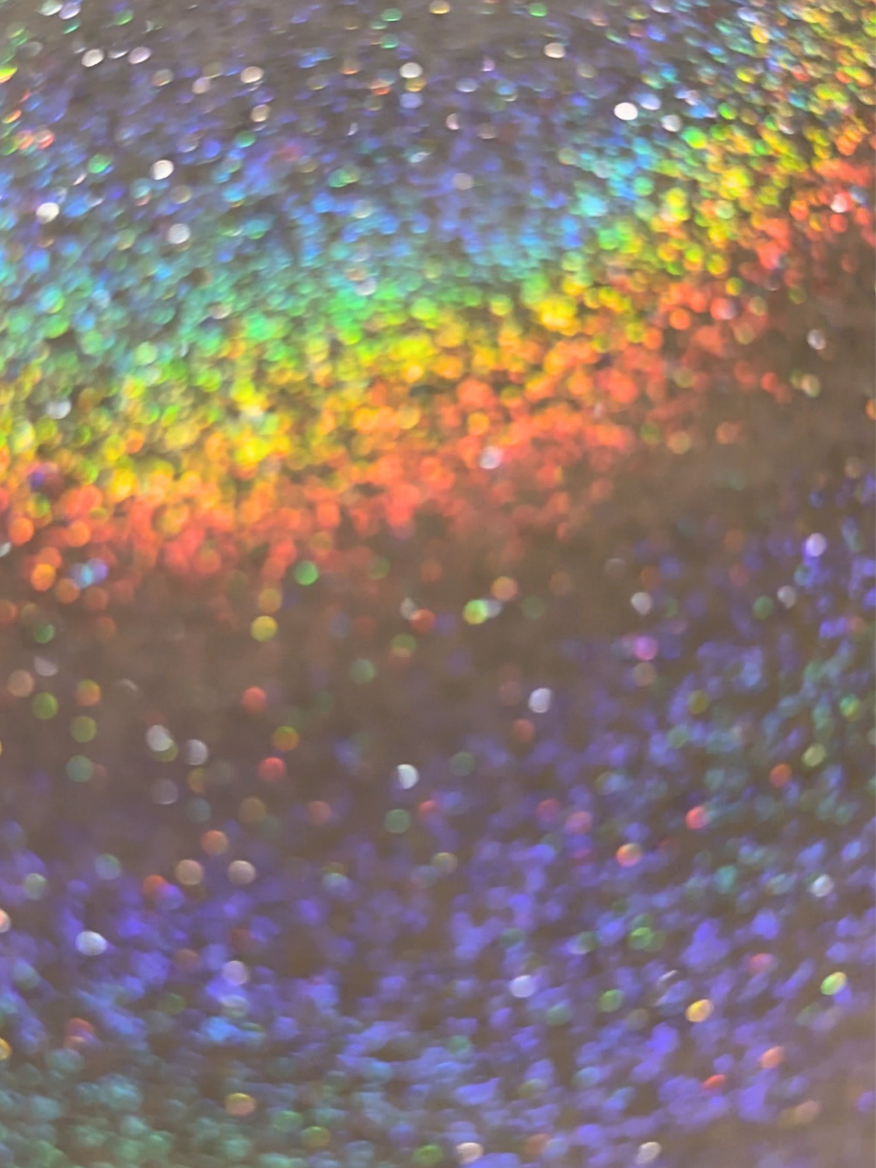 Holographic & Glitter Statement Earrings – Handmade Clay Sparkle Drops product image (3)