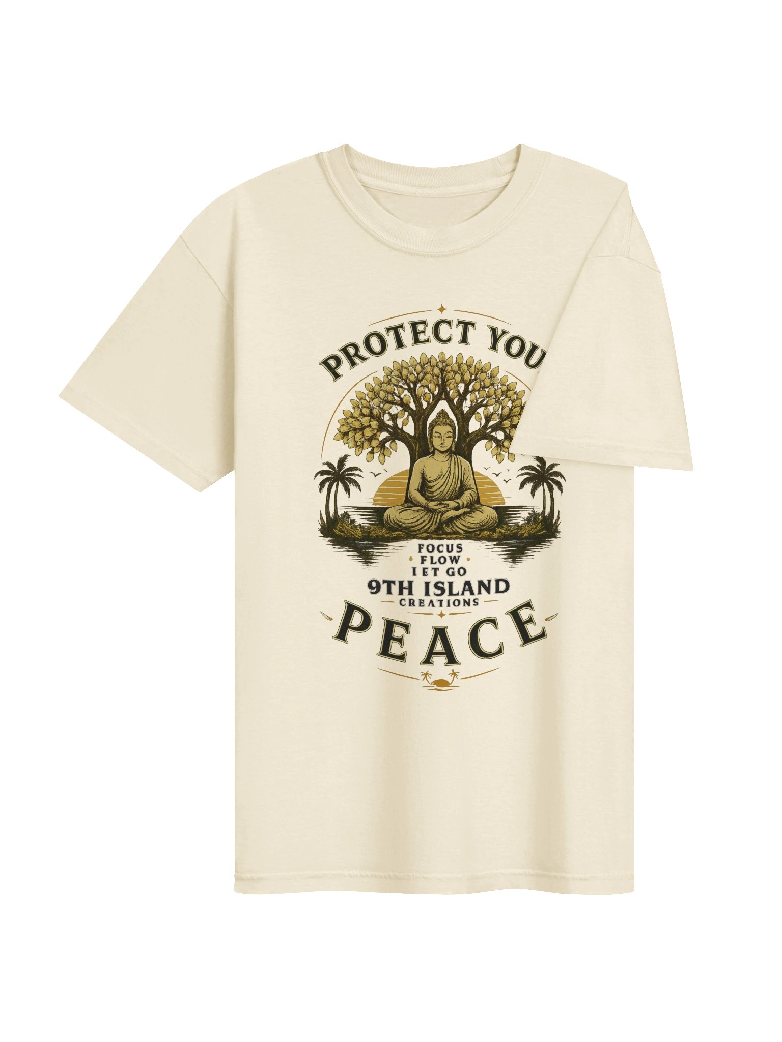 Protect Your Peace — Island Buddha Graphic Tee product image (52)