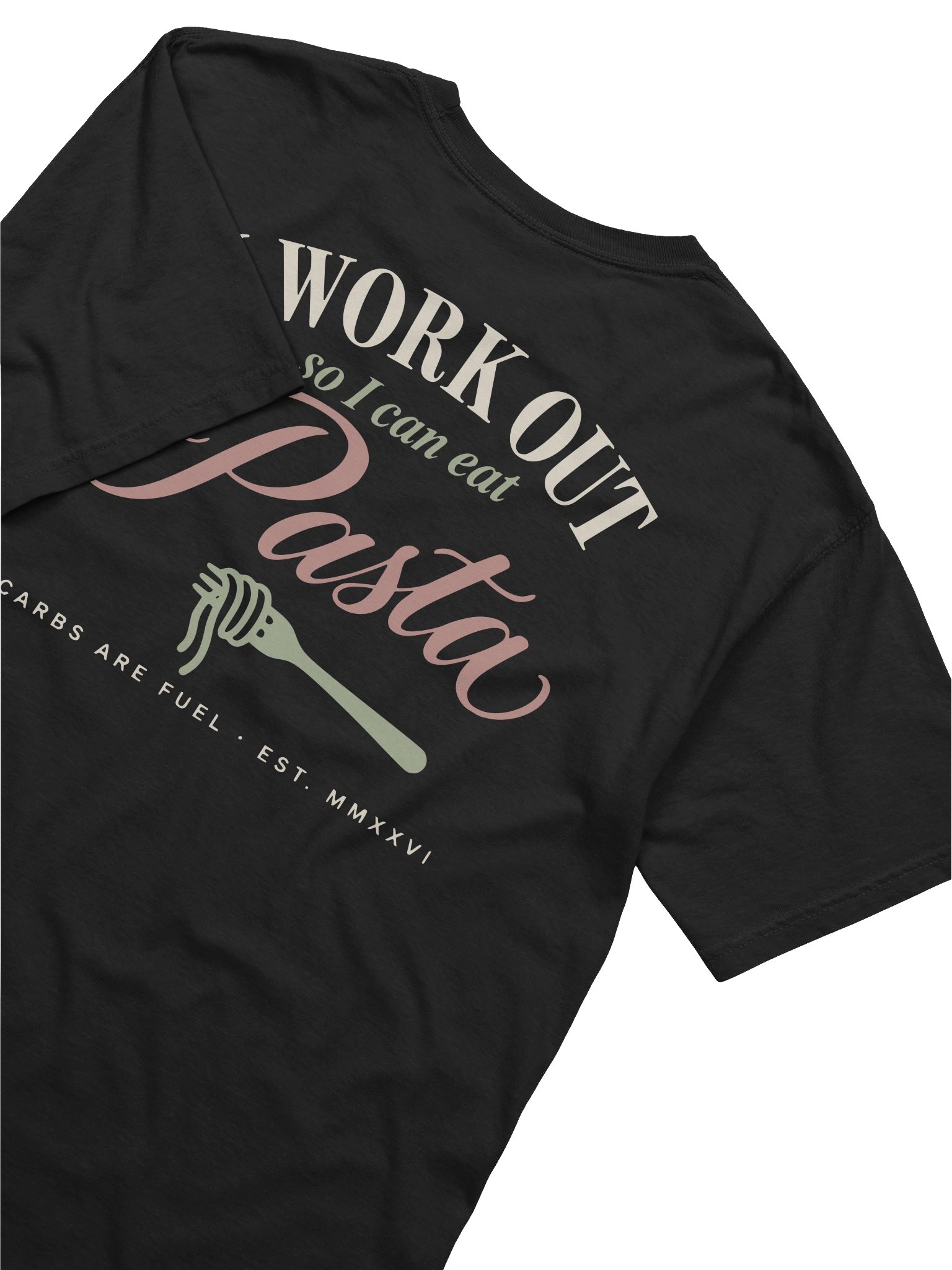 Carbs Are Fuel Oversized Gym Tee | Pump Cover product image (2)